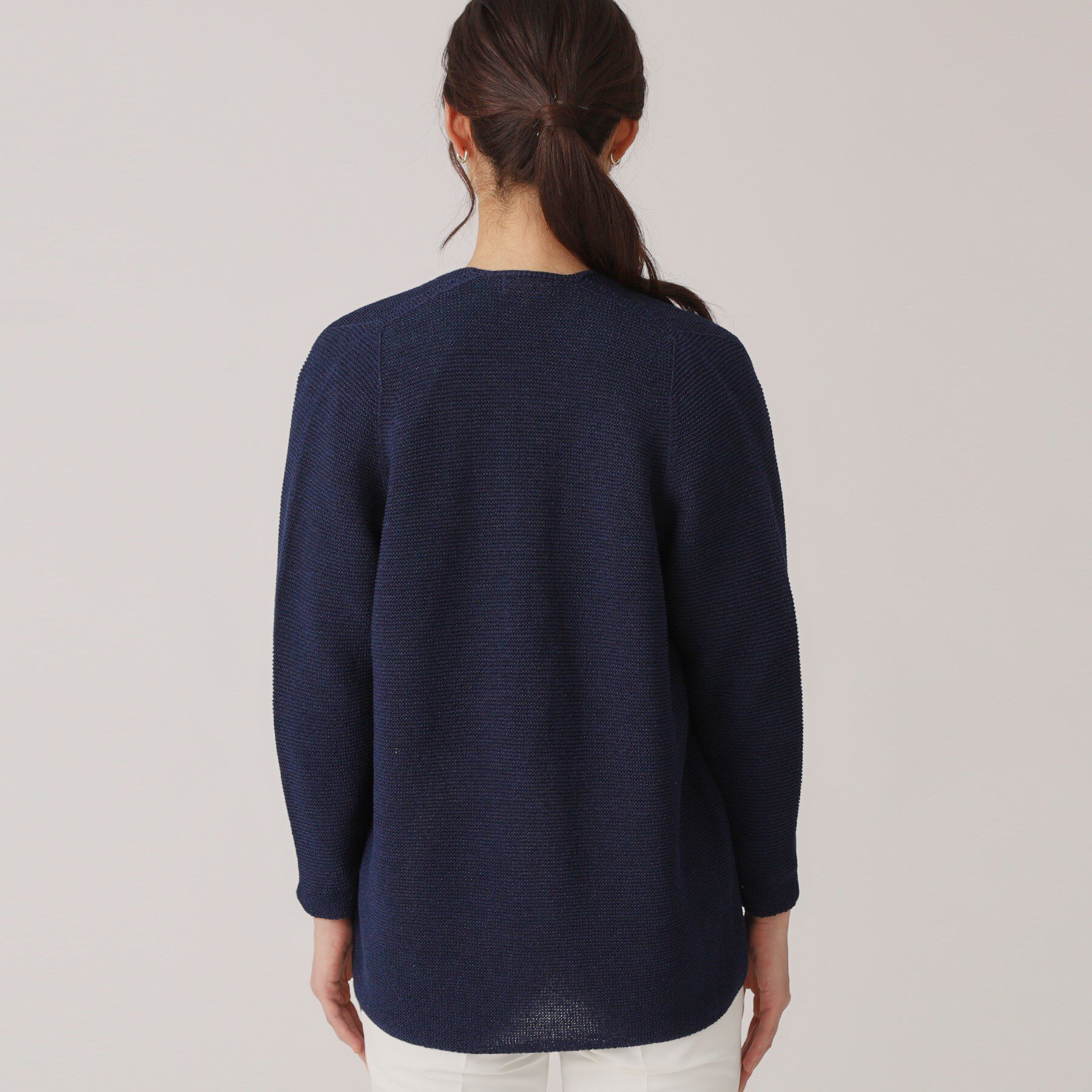 COUP DE CHANCE「【洗える／日本製／ヒップ丈】着流しカーディガン」|カーディガン|