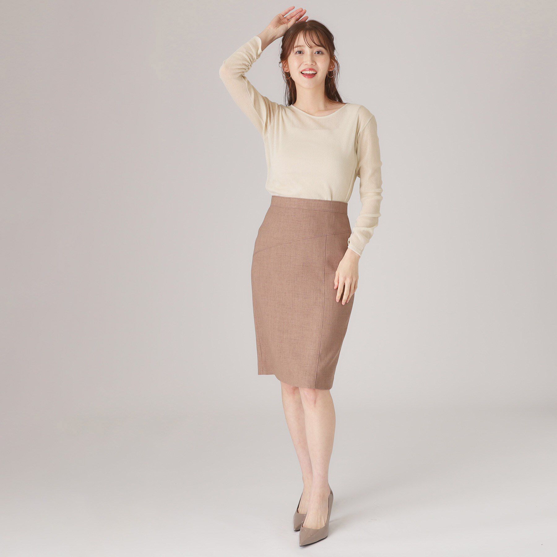 COUP DE CHANCE「【洗える／レイヤードスタイル】ラメプルオーバー」|Tシャツ・カットソー|