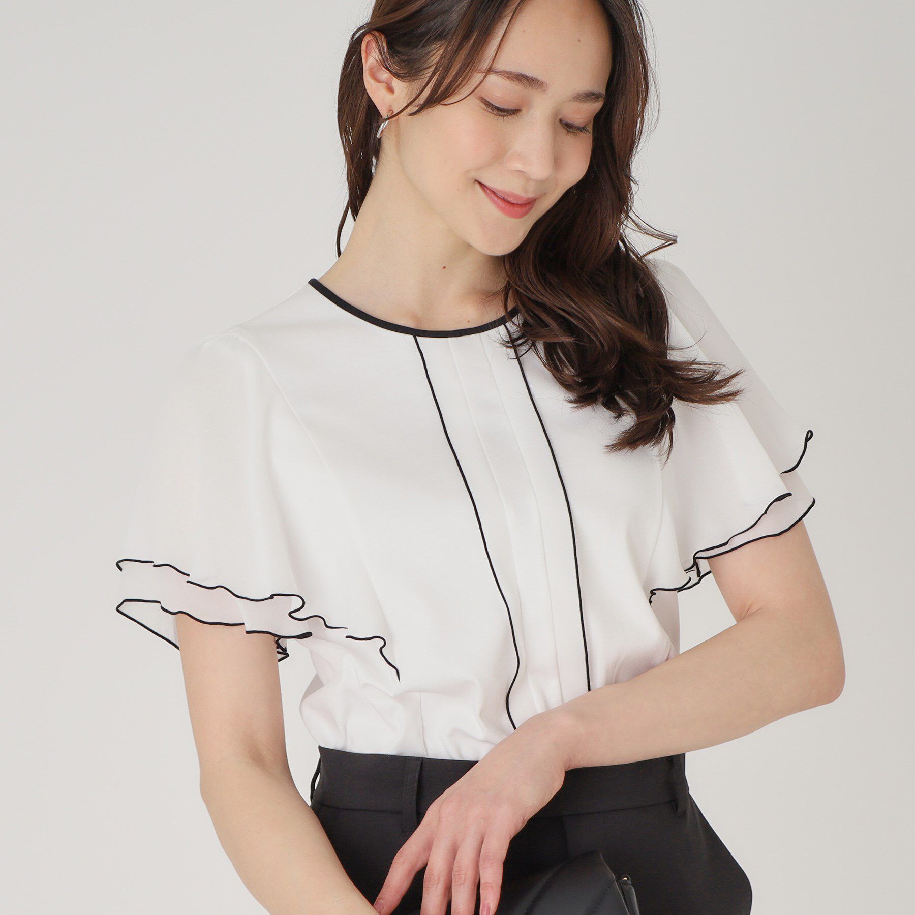 COUP DE CHANCE「【洗える／日本製】ジャージプルオーバー」|Tシャツ・カットソー|