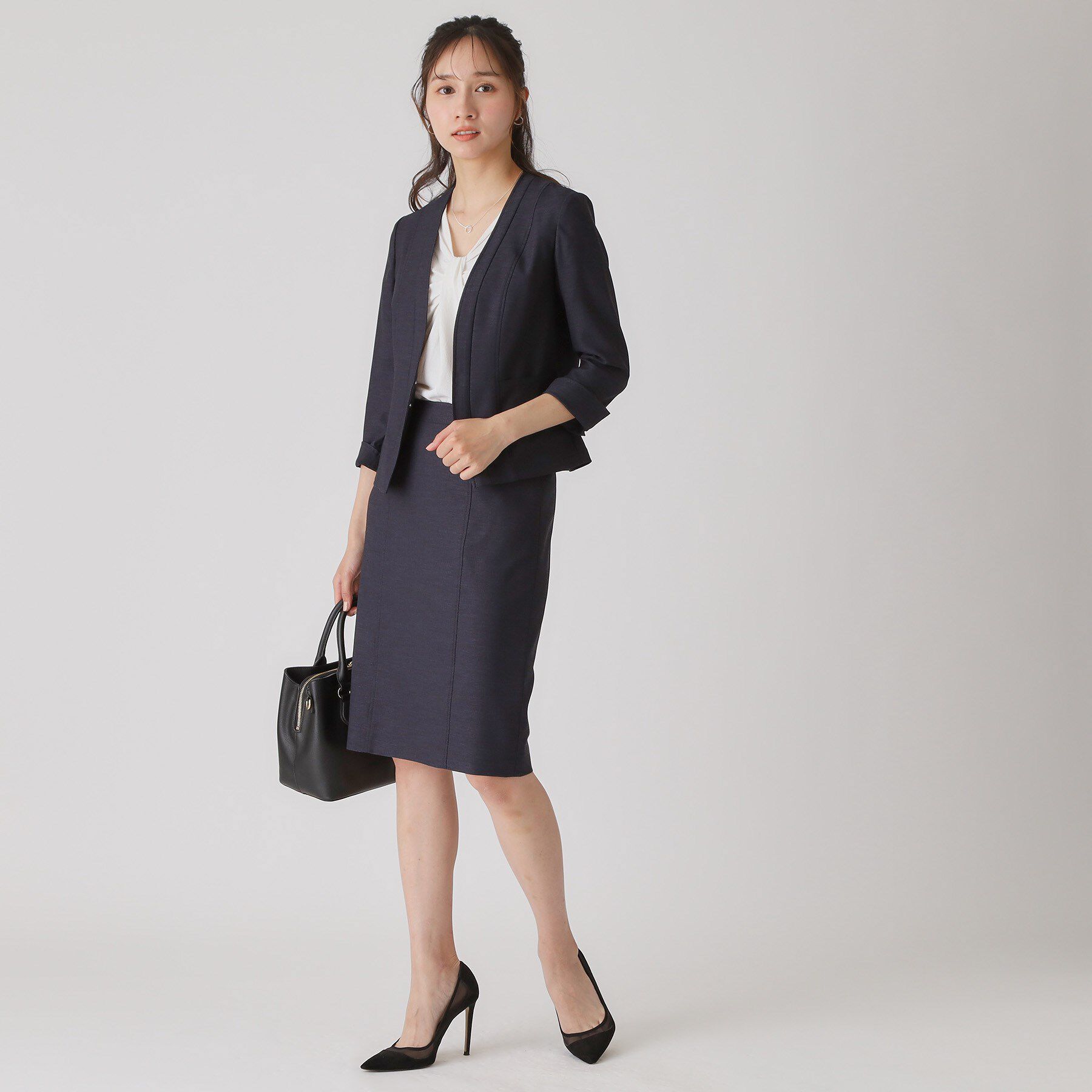 COUP DE CHANCE「【手洗い可／日本製】ノーカラージャケット」|ノーカラージャケット|