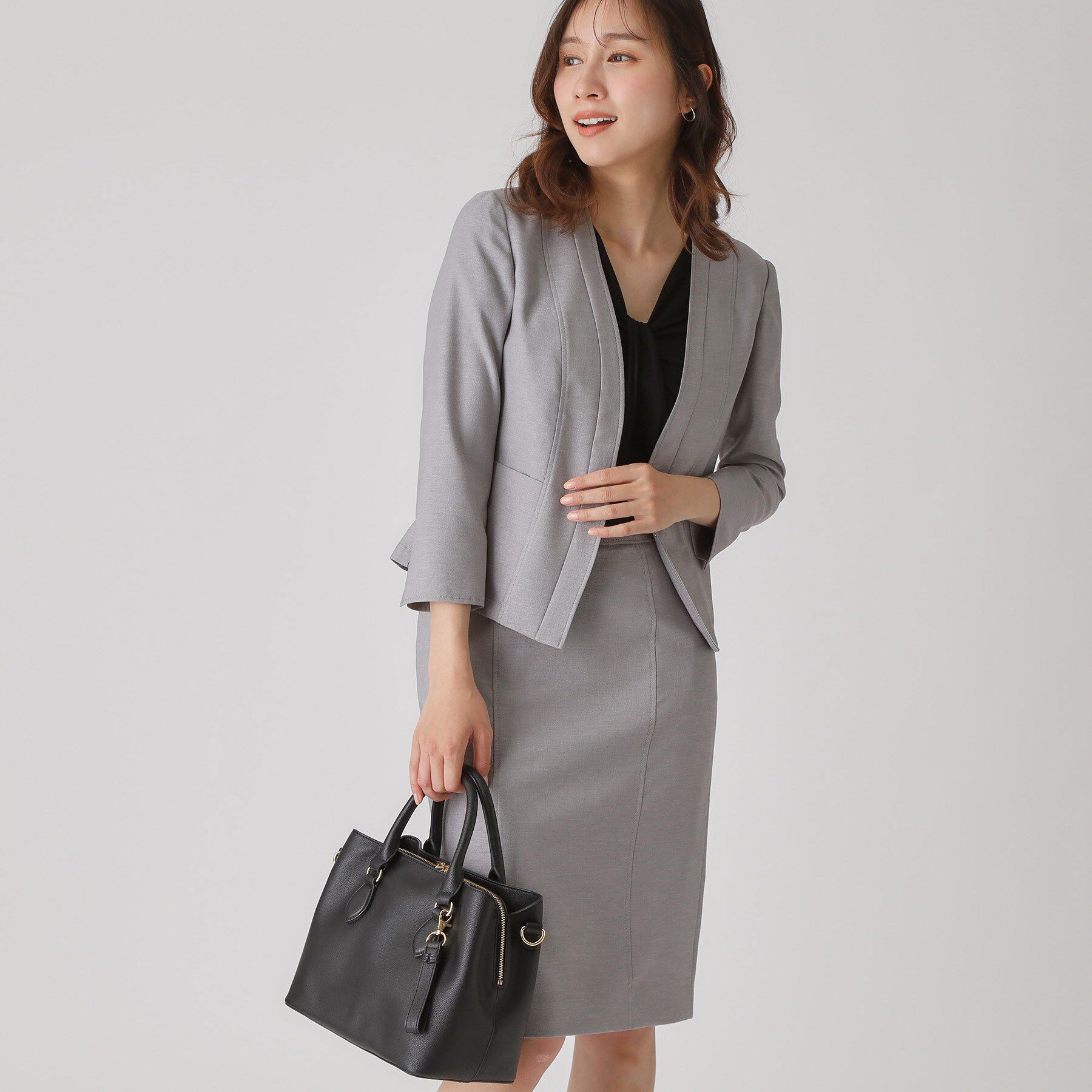 COUP DE CHANCE「【手洗い可／日本製】ノーカラージャケット」|ノーカラージャケット|