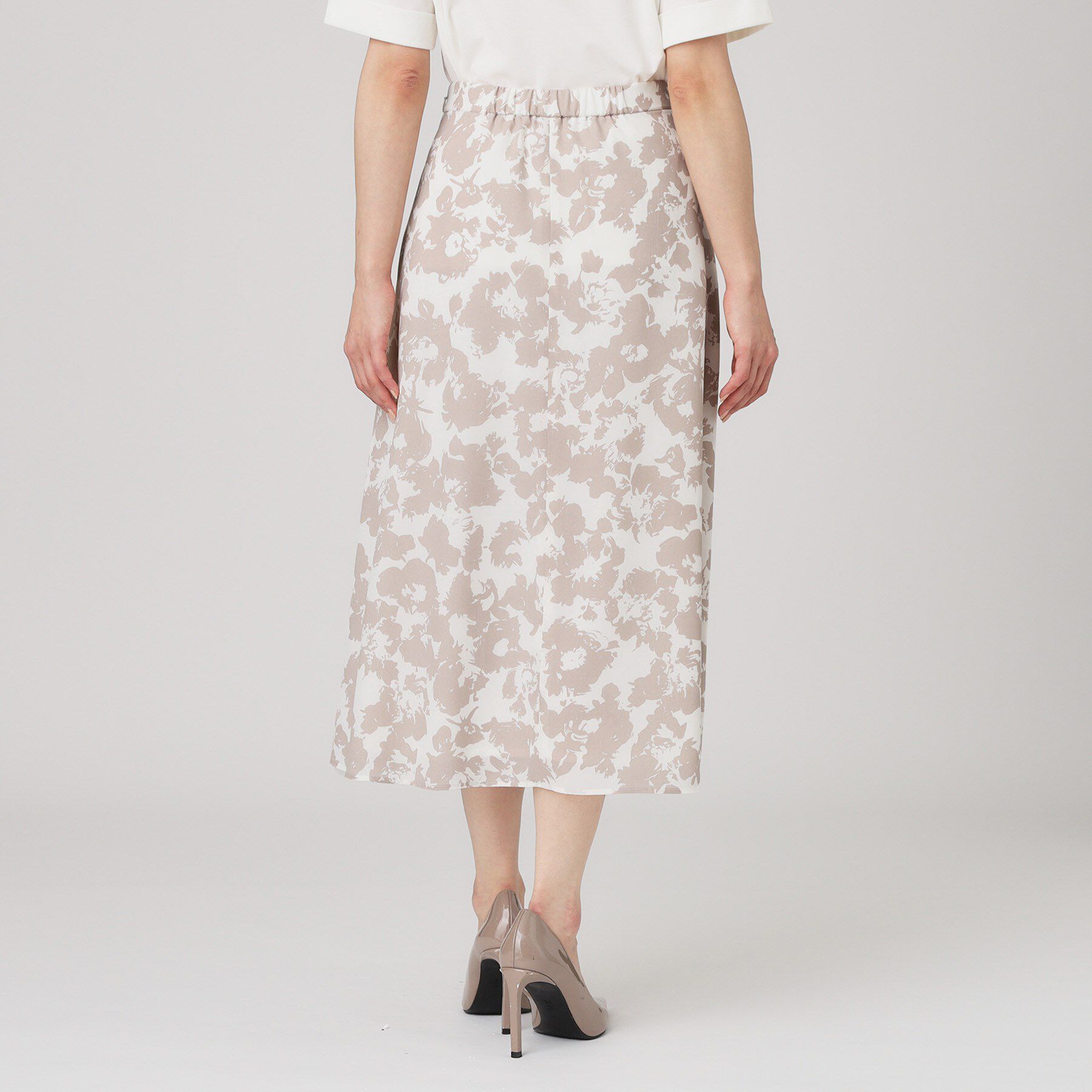 COUP DE CHANCE「【手洗い可／日本製】花柄フレアスカート」|スカート|