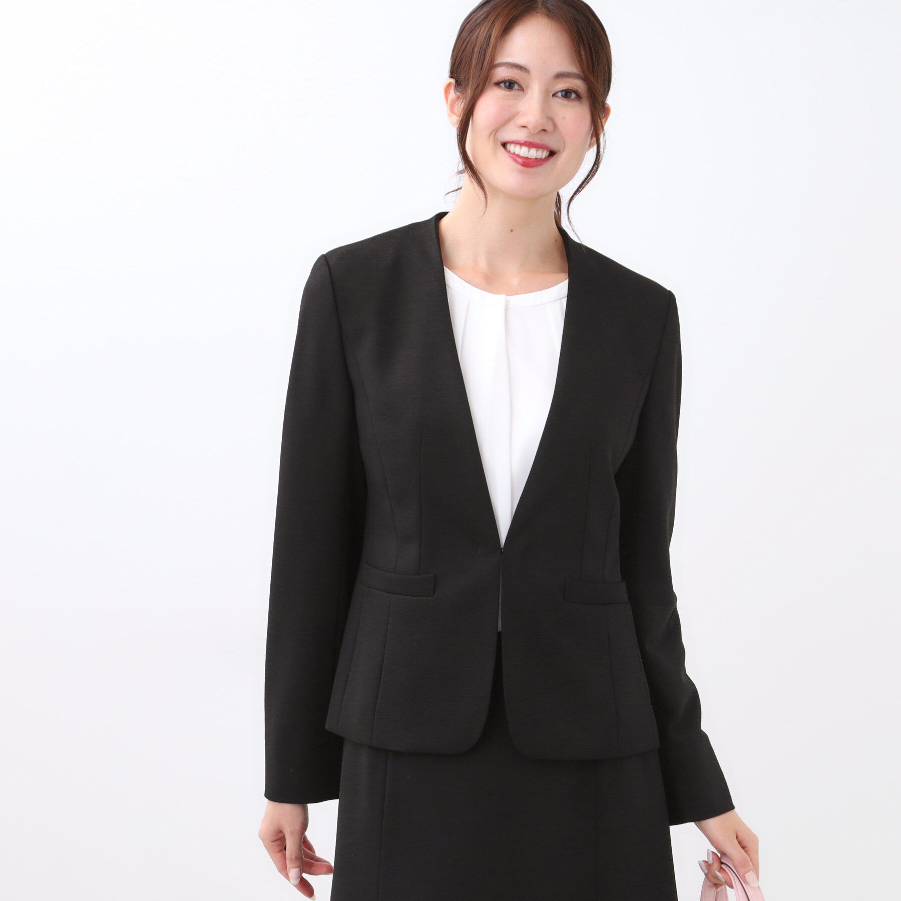 Reflect「【匠シリーズ／すっきり見え／セットアップ可】匠ジャケット／ノーカラー」|ノーカラージャケット|