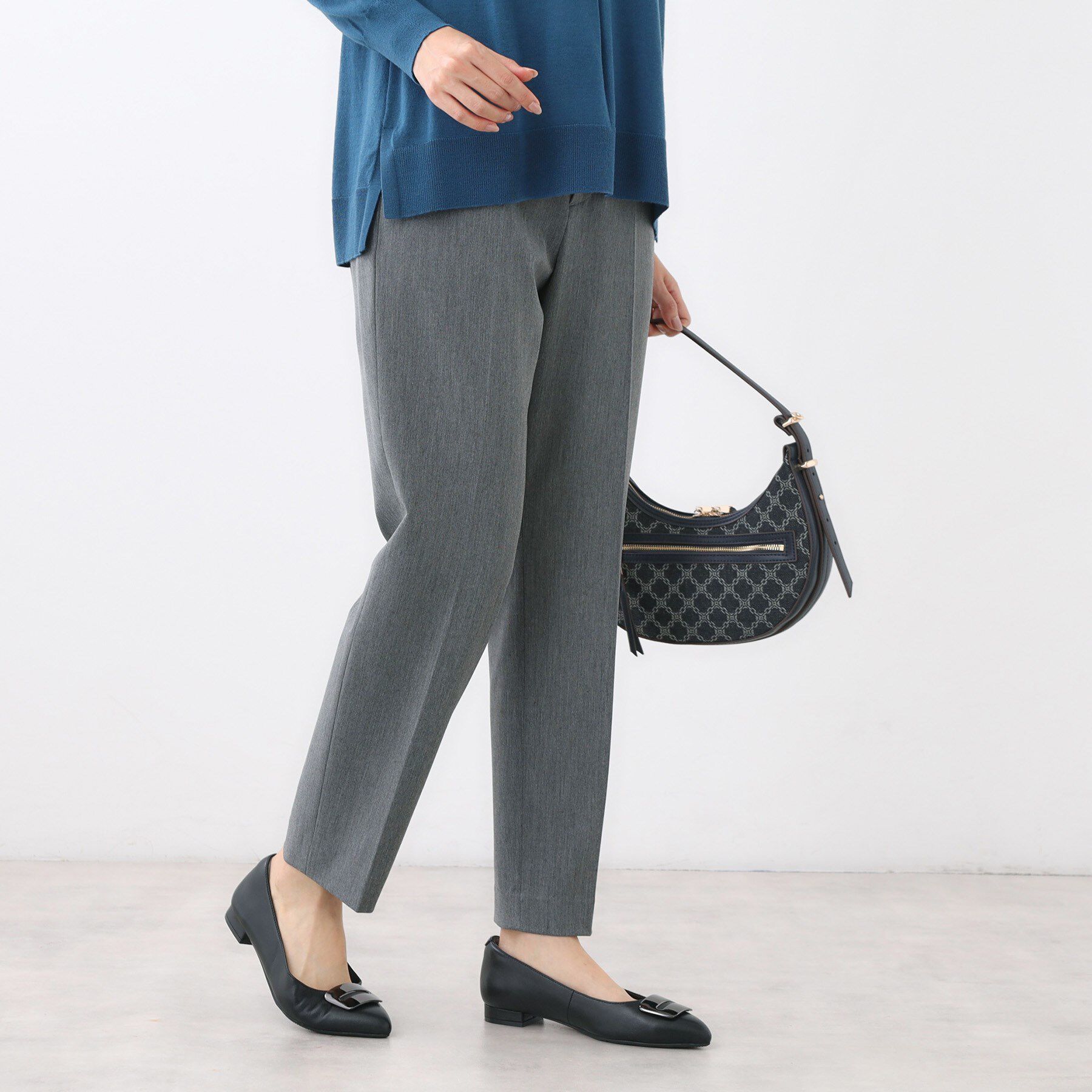 Reflect「【高身長さんに嬉しい長め丈追加！／私のパンツ／すっきり見え◎】テーパードパンツ」|その他|