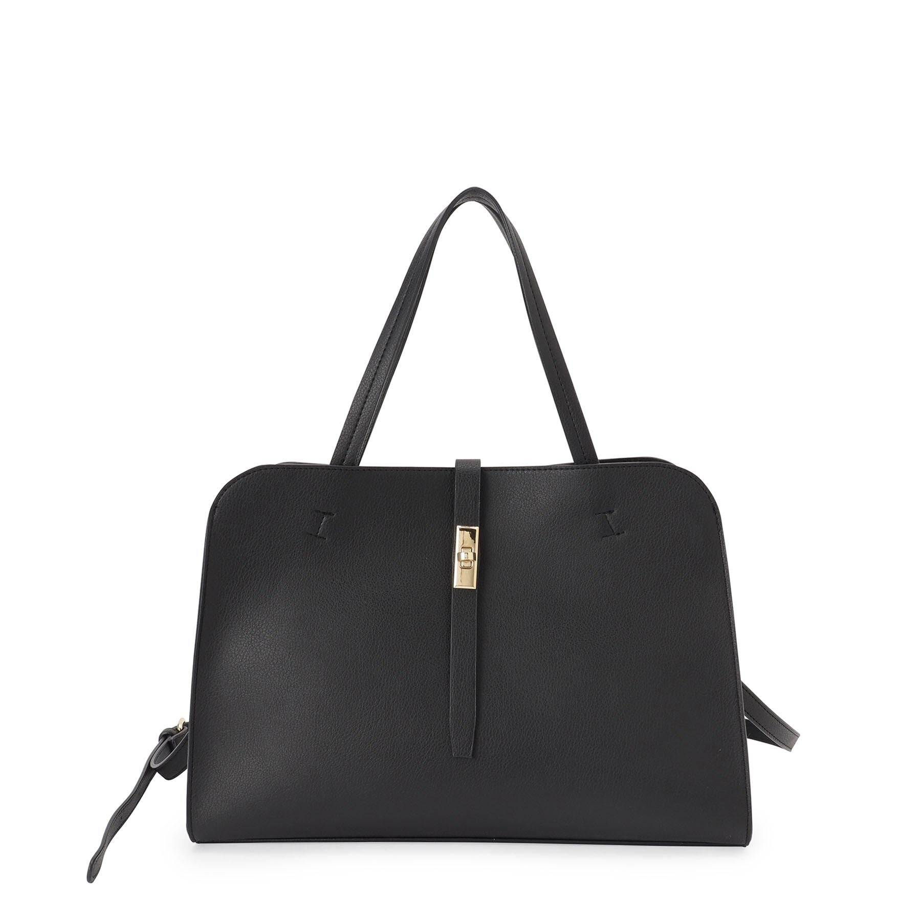 Reflect「【A4ファイル・PC収納可◎】合皮ボストンバッグ」|ボストンバッグ|