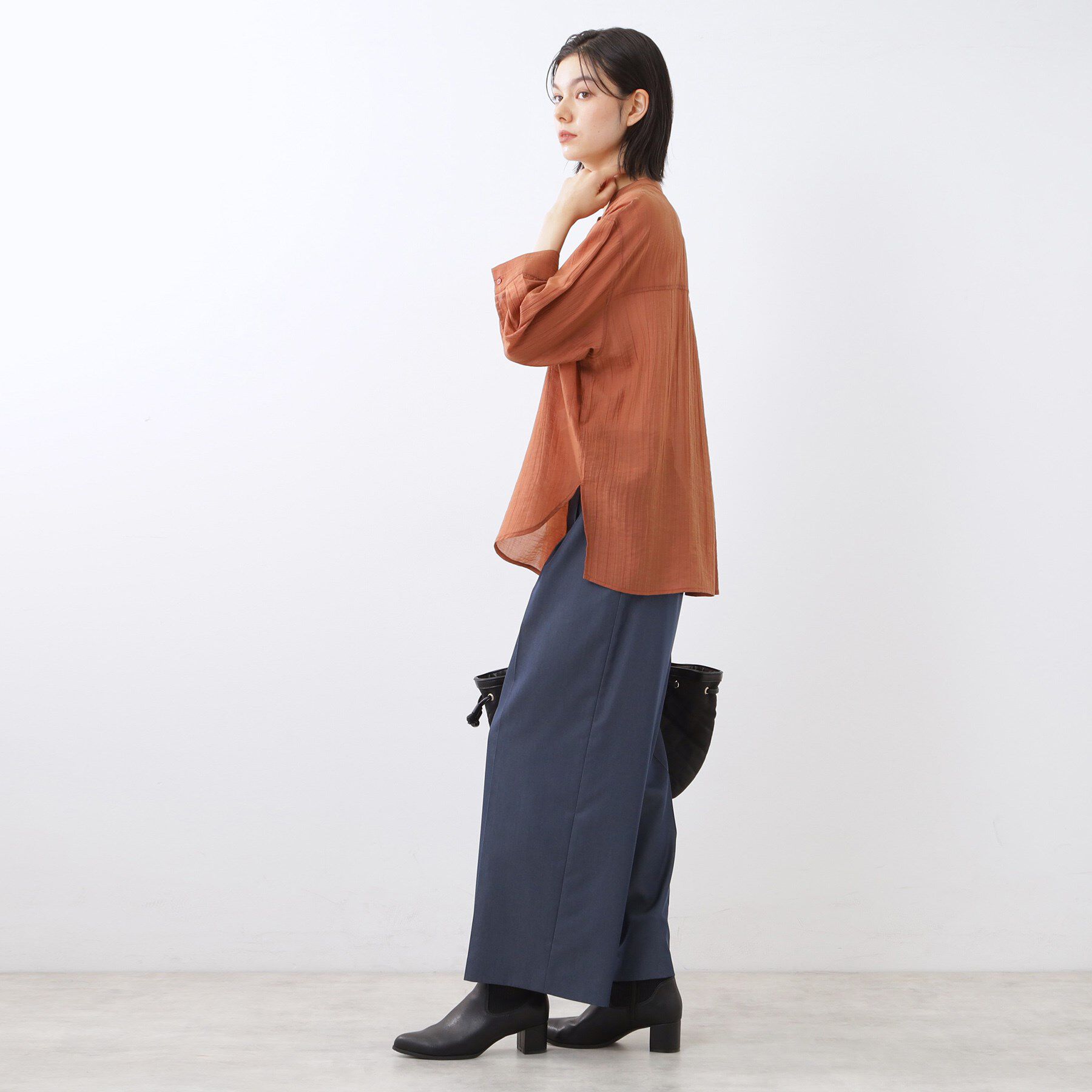 Reflect「【キレイめもカジュアルスタイルも◎】ストレートワイドシルエットパンツ」|その他|