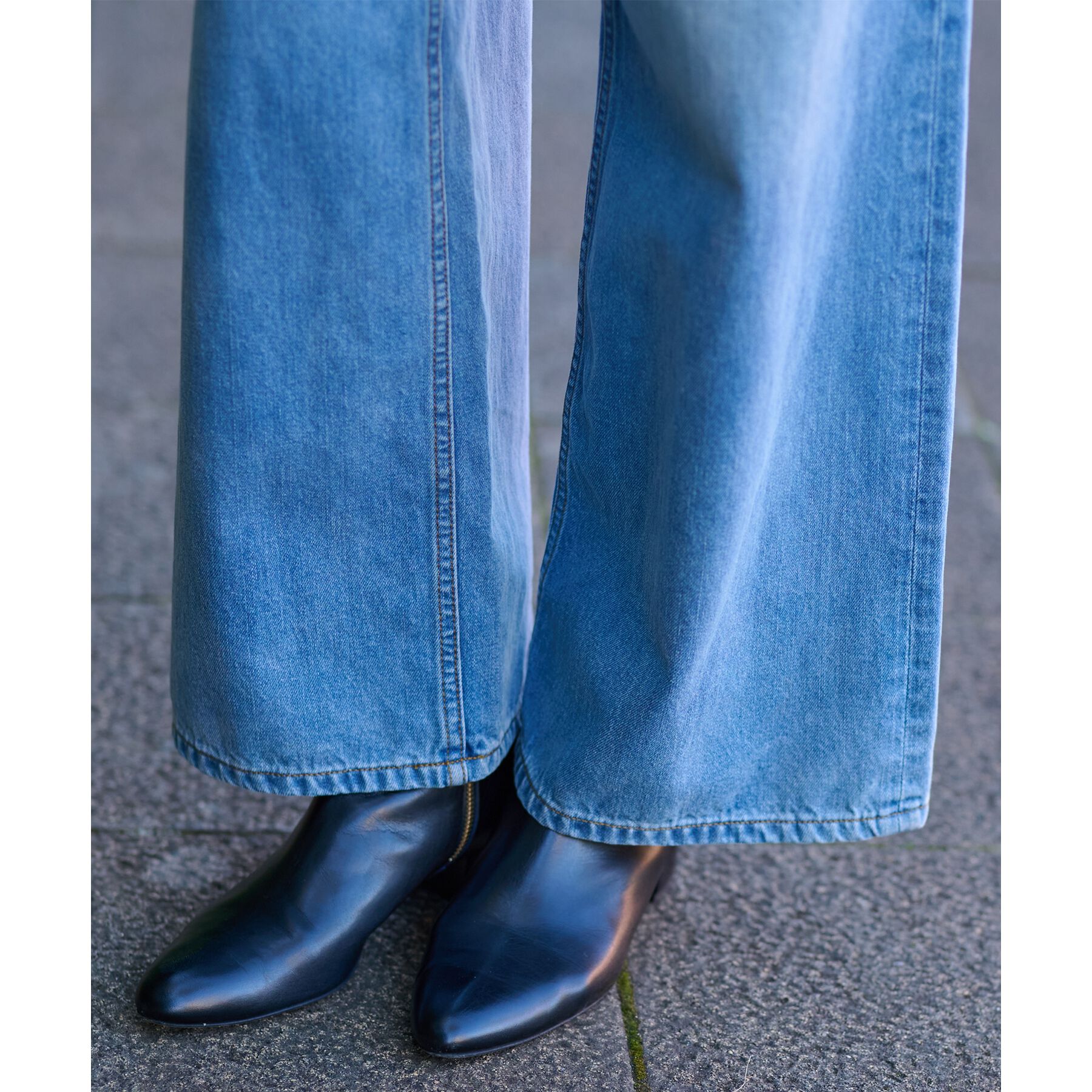 DRESSTERIOR「【大人百花モデル美香さん着用/CLASSY.12月号/otonaMUSE11月号掲載】ヴィンテージ加」|デニム|