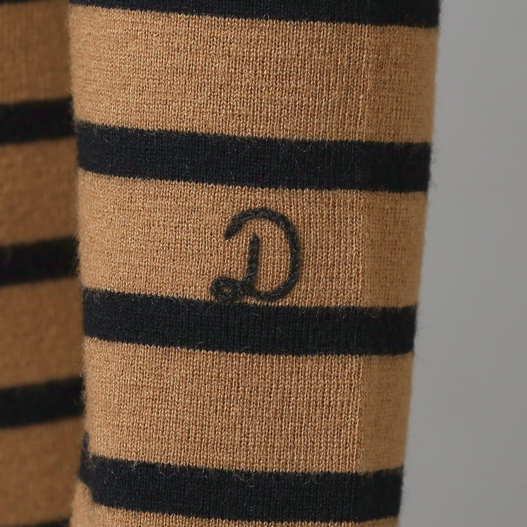 DRESSTERIOR「ストレッチフルニードルボーダーニット」|ニット・セーター|