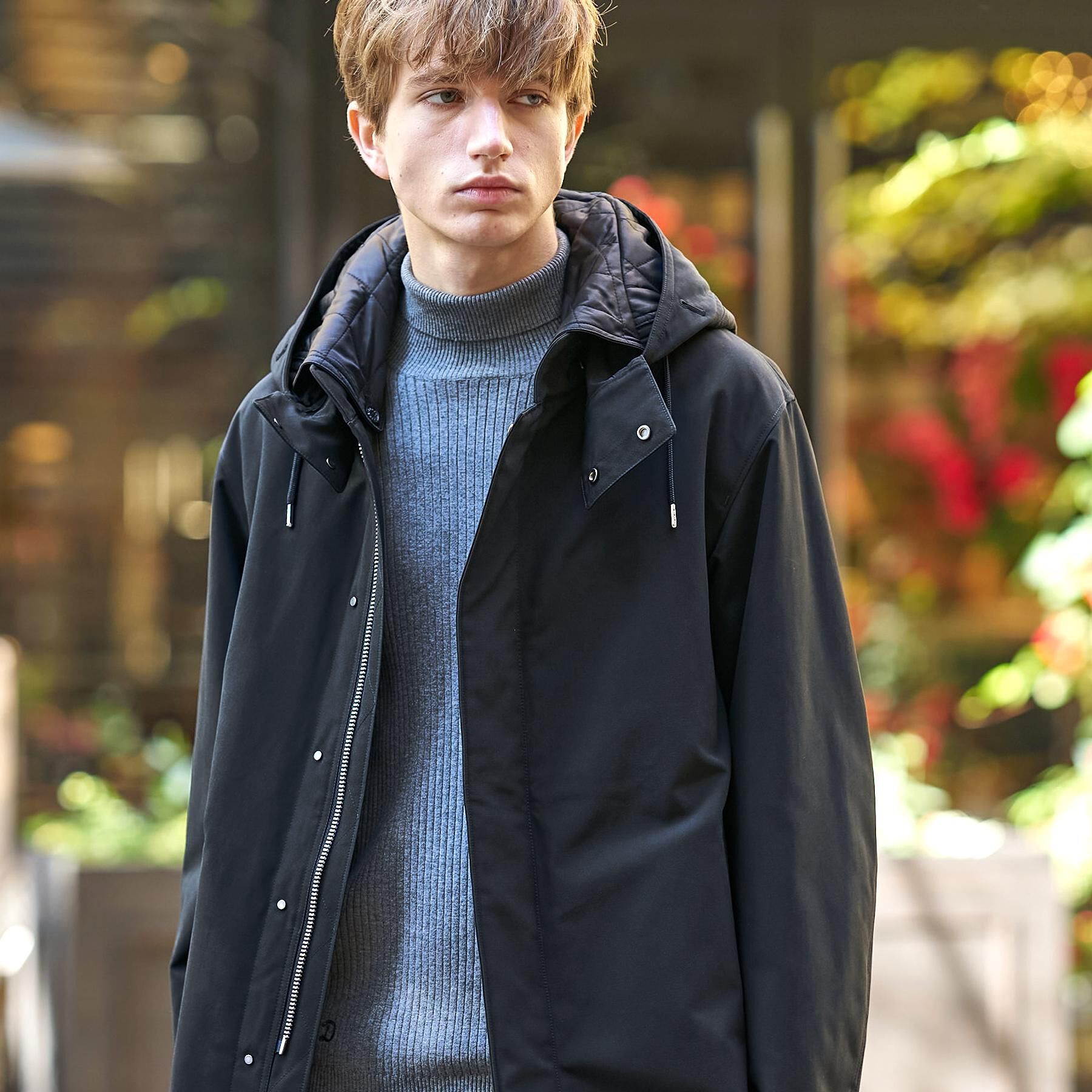 DRESSTERIOR「【Safari12月号掲載】パデッドライト ショートモッズパーカー」|ミリタリー・モッズコート|