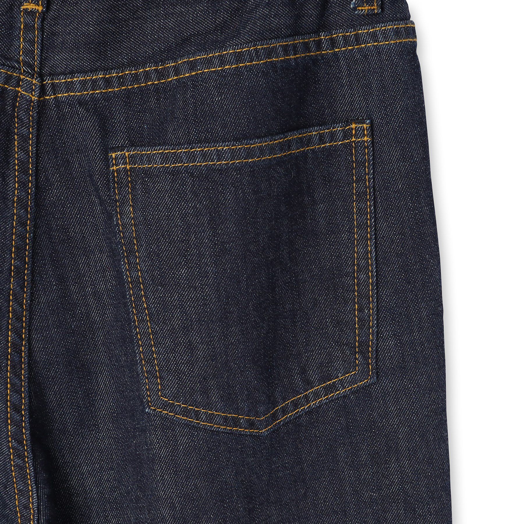 DRESSTERIOR「センタープレスストレートデニム」|デニム|