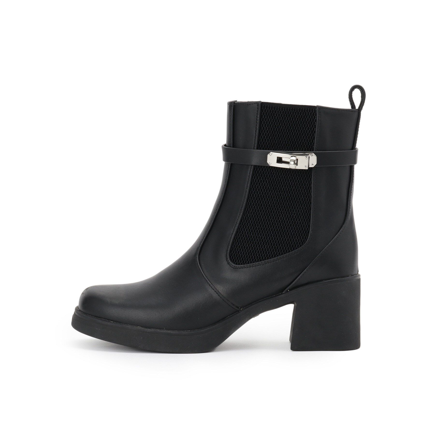 DRESSTERIOR「ターンバックルショートブーツ」|ショートブーツ|