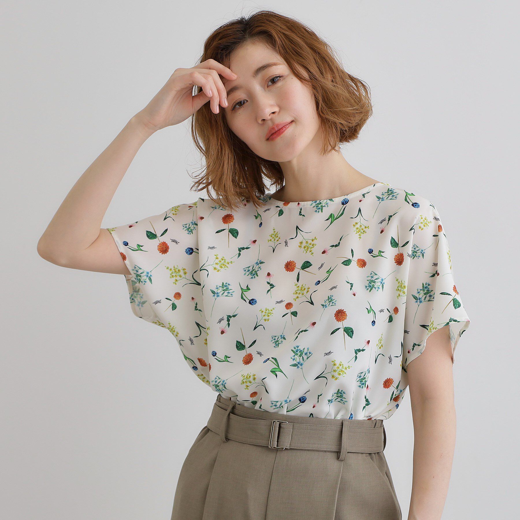 grove「【コラボITEM】DILIGENCE PARLOUR ドルマンブラウス」|シャツ・ブラウス|オフホワイト(103