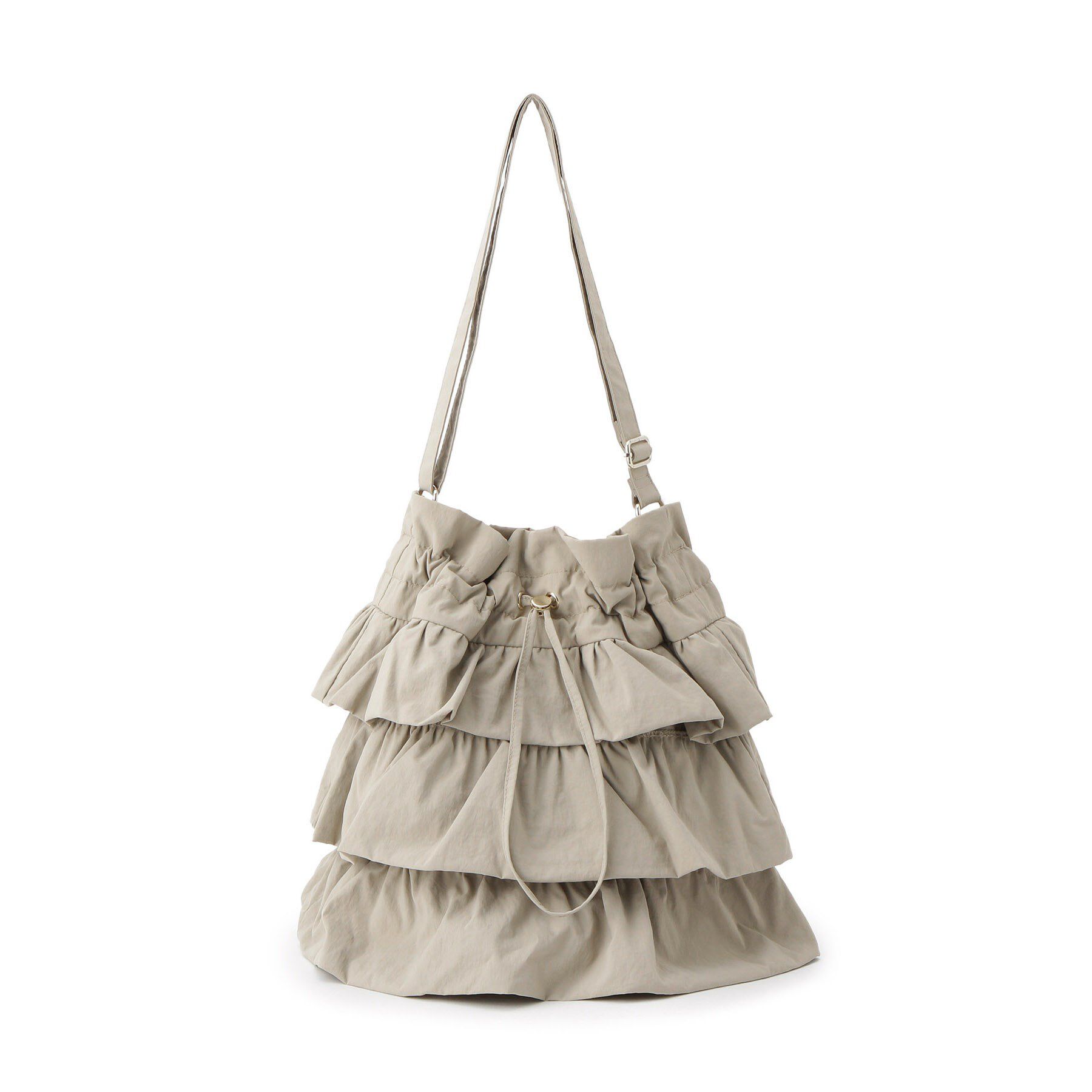 grove「【撥水】ティアードドロストショルダー」|ショルダー・メッセンジャー|