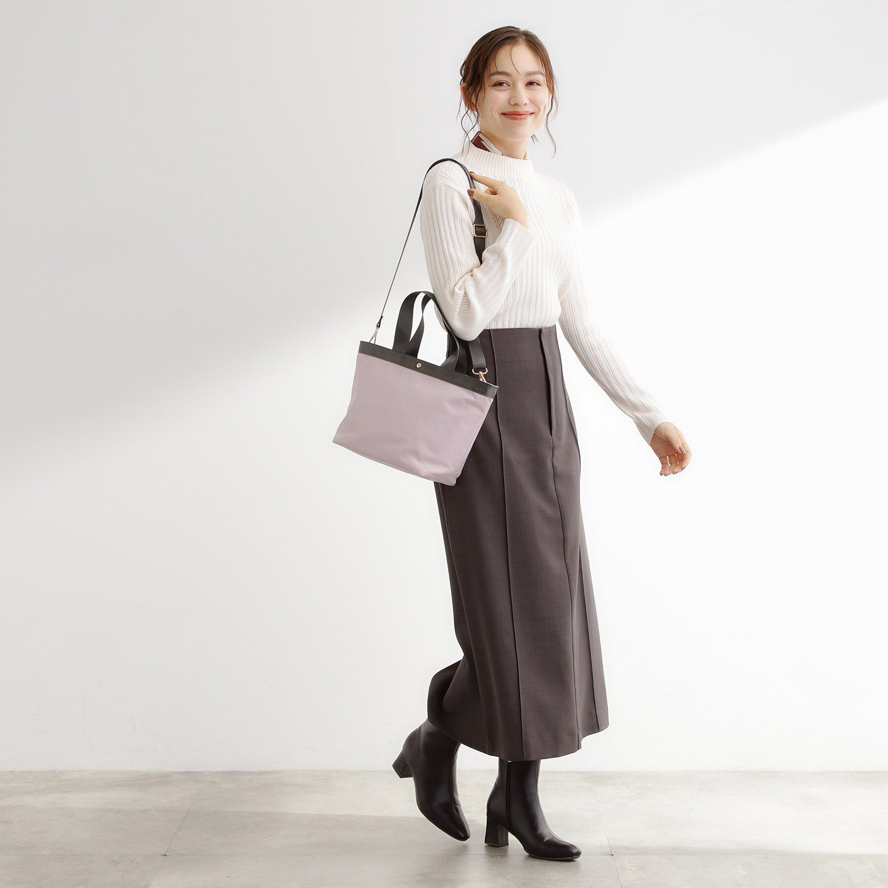 grove「【撥水】テープ2WAYトート」|トートバッグ|