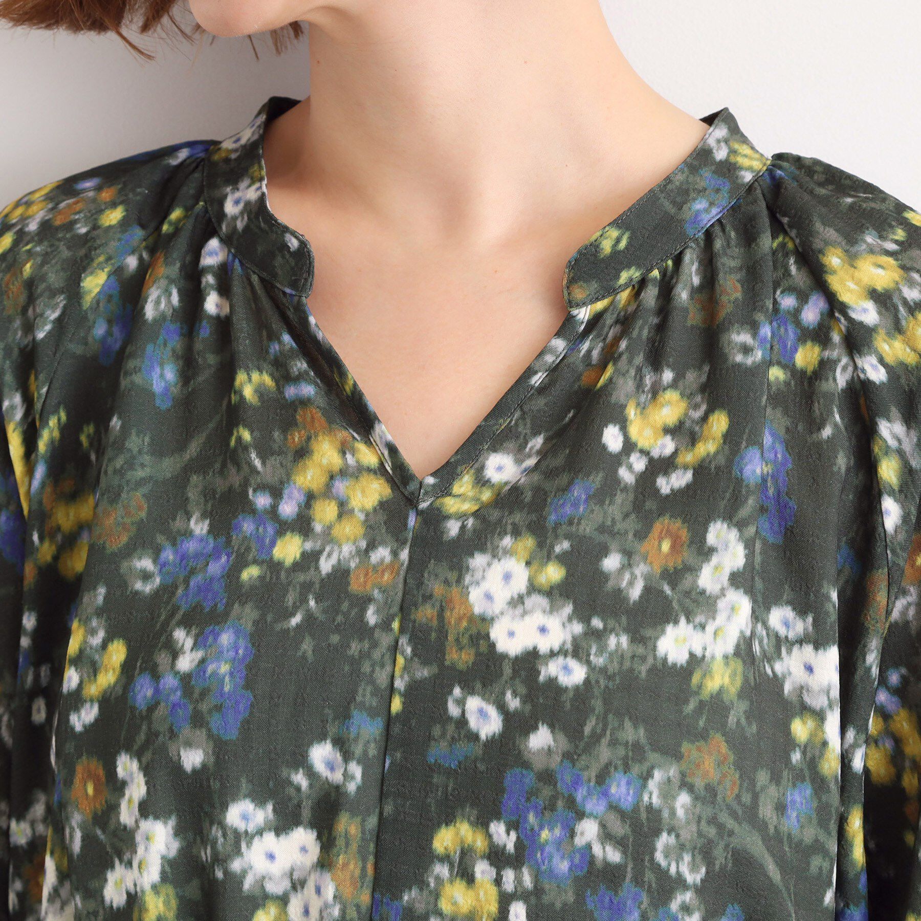 grove「カスリフラワーティアードワンピース」|ワンピース|