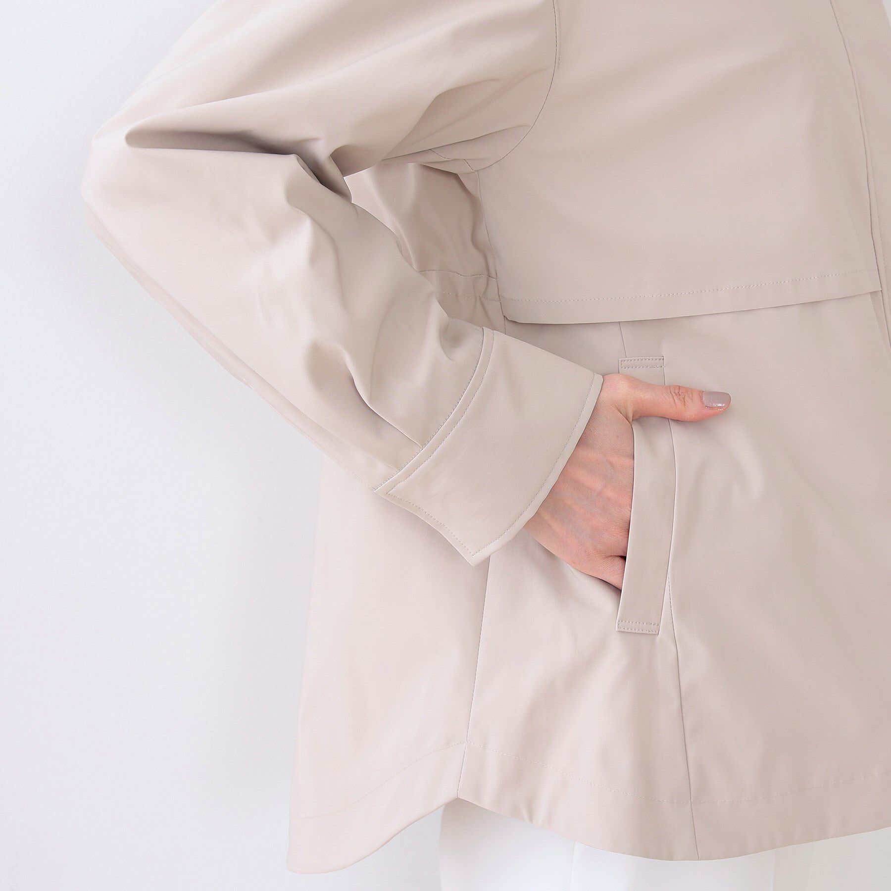 INDIVI「【撥水／UVケア】マルチWAYマウンテンパーカ」|ブルゾン・スタジャン|