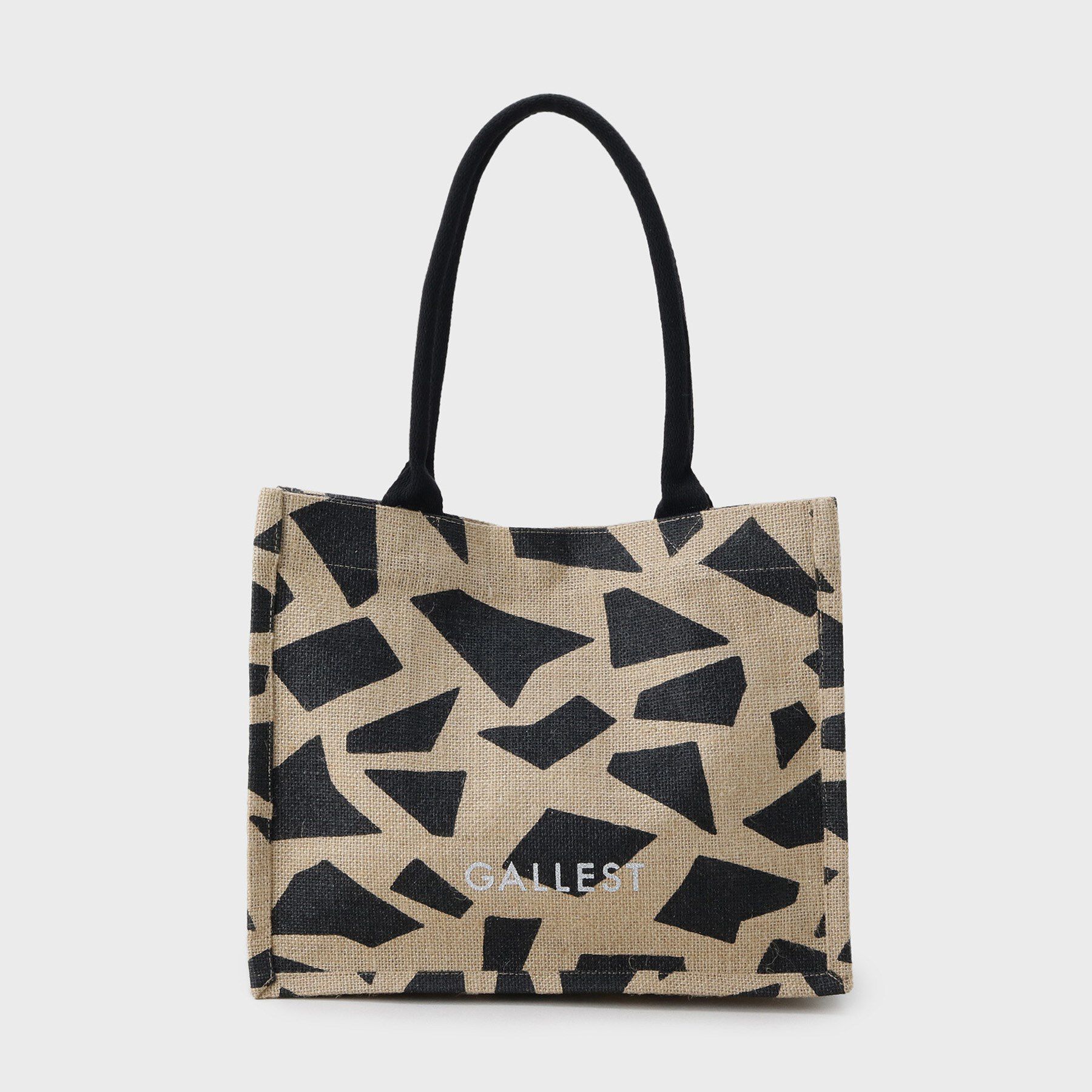 GALLEST「【A4サイズ収納・マチたっぷり】ジュートトートバッグ/エコバッグ」|トートバッグ|