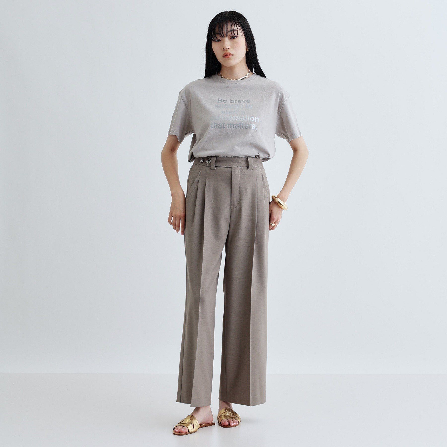 GALLEST「モードストレートパンツ」|その他|