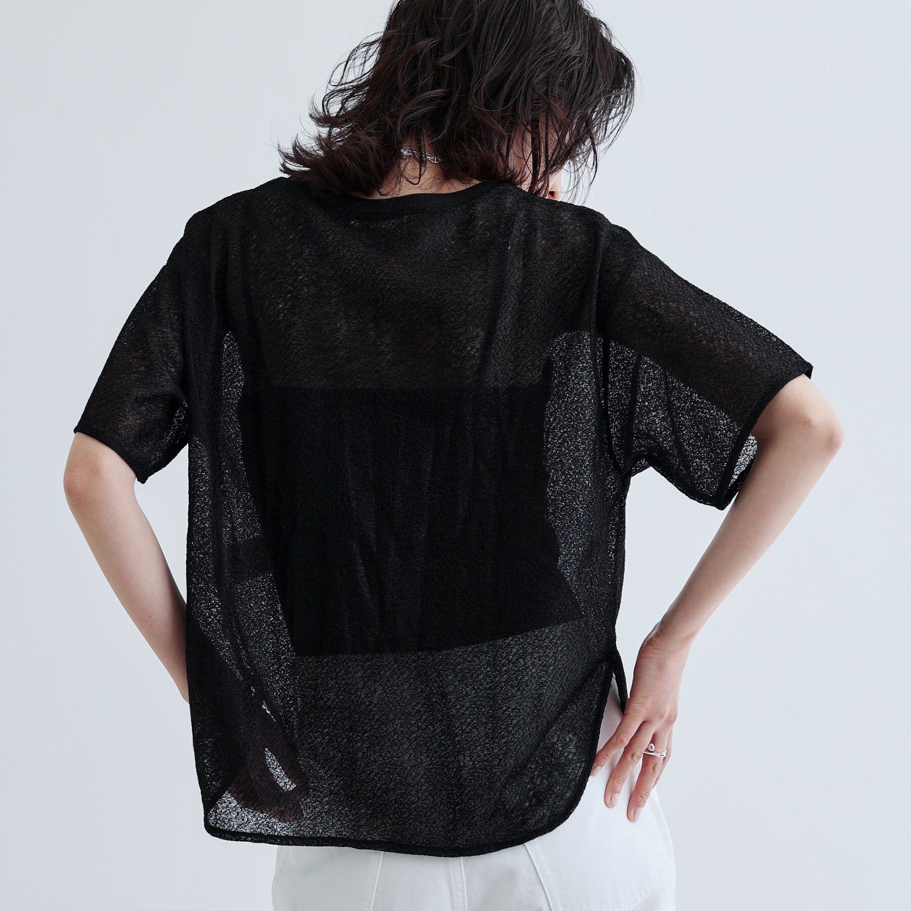 GALLEST「メッシュロゴTシャツ」|Tシャツ・カットソー|