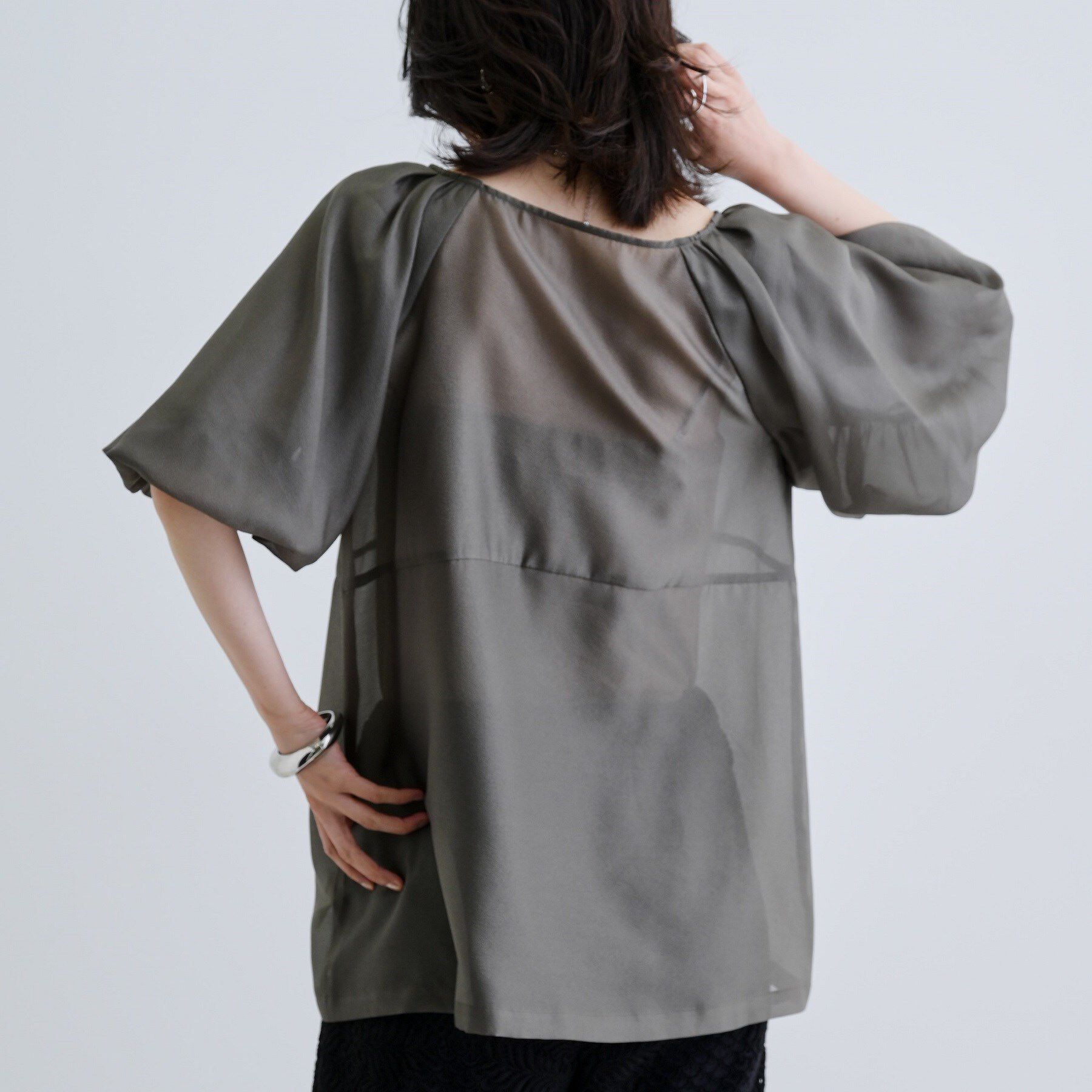 GALLEST「ボリュームスリーブブラウス」|シャツ・ブラウス|