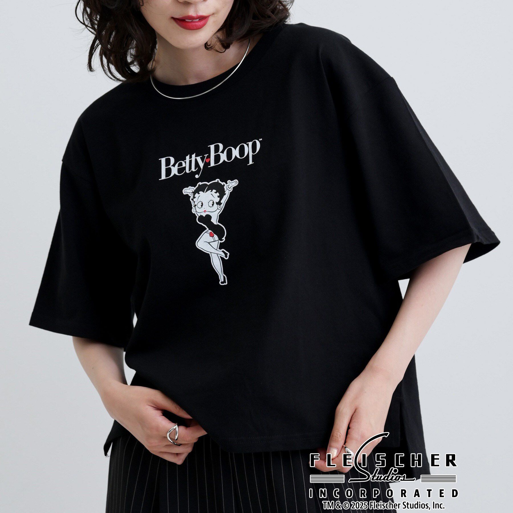 GALLEST「【Betty Boop(TM)】センタープリントワイドTシャツ」|Tシャツ・カットソー|