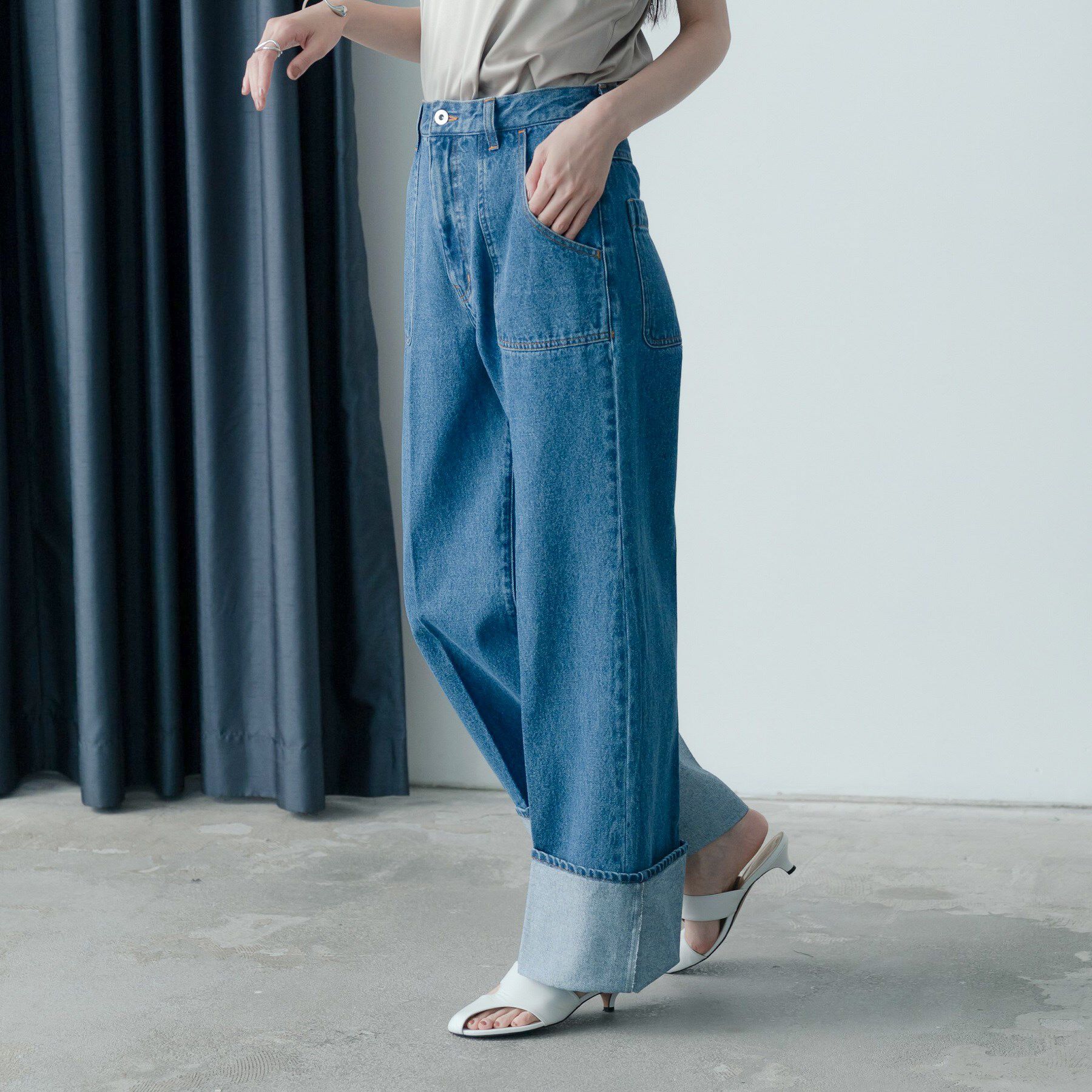GALLEST「ロールアップデニム」|デニム|