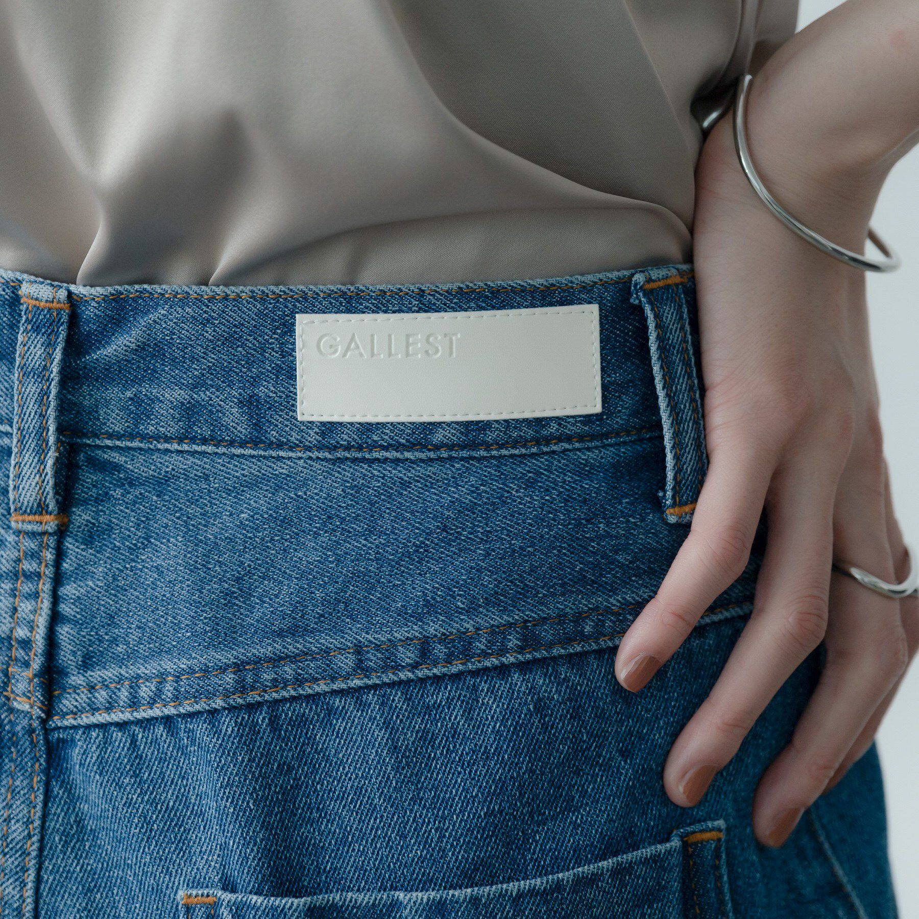GALLEST「ロールアップデニム」|デニム|