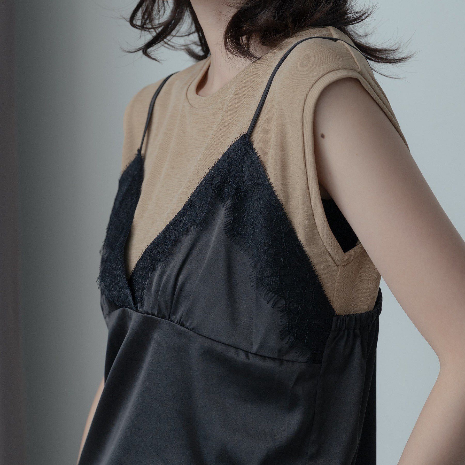 GALLEST「キャミセットカットソー」|Tシャツ・カットソー|