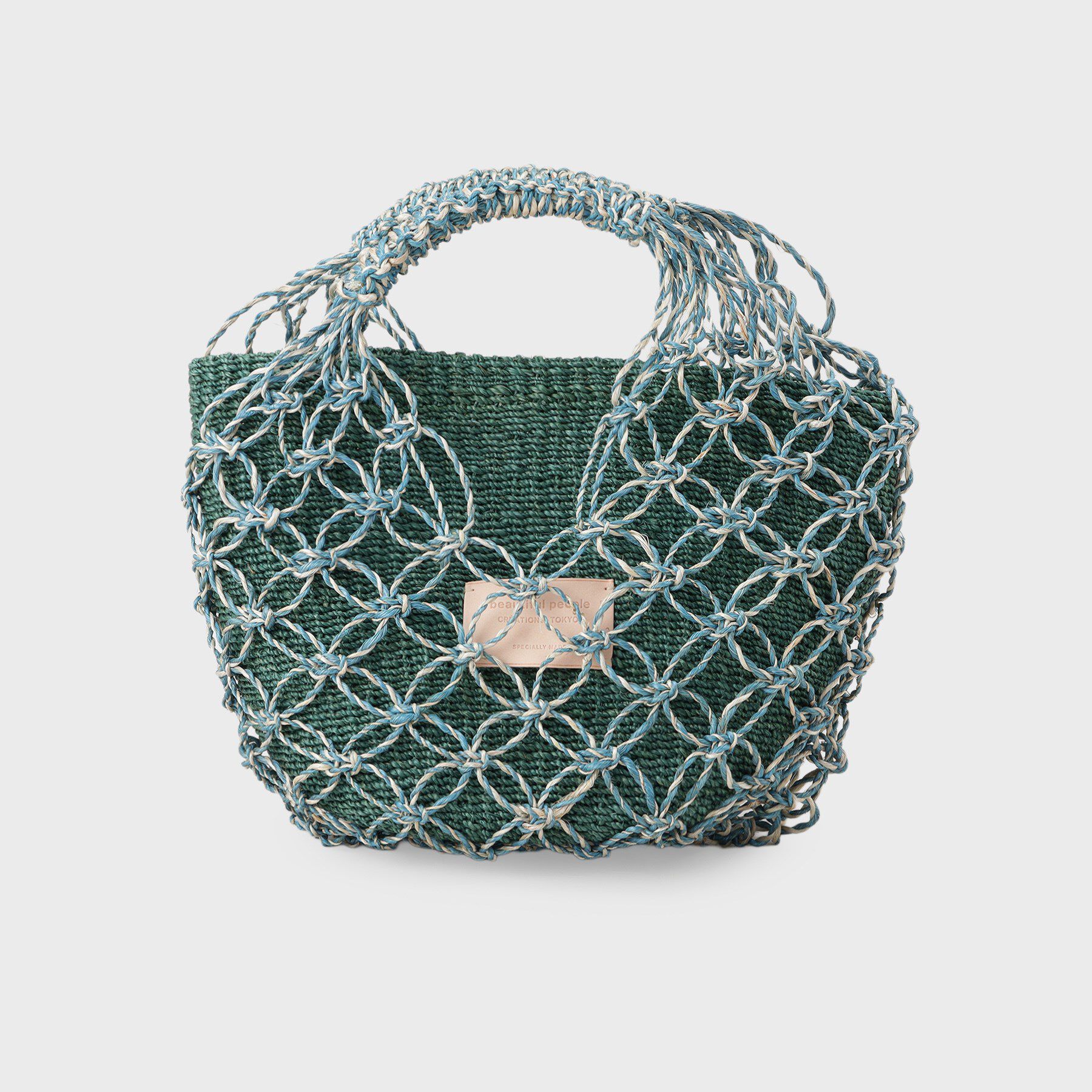 GALLEST「【beautiful people】abaca twist bag S」|ハンドバッグ|ブルー(092)