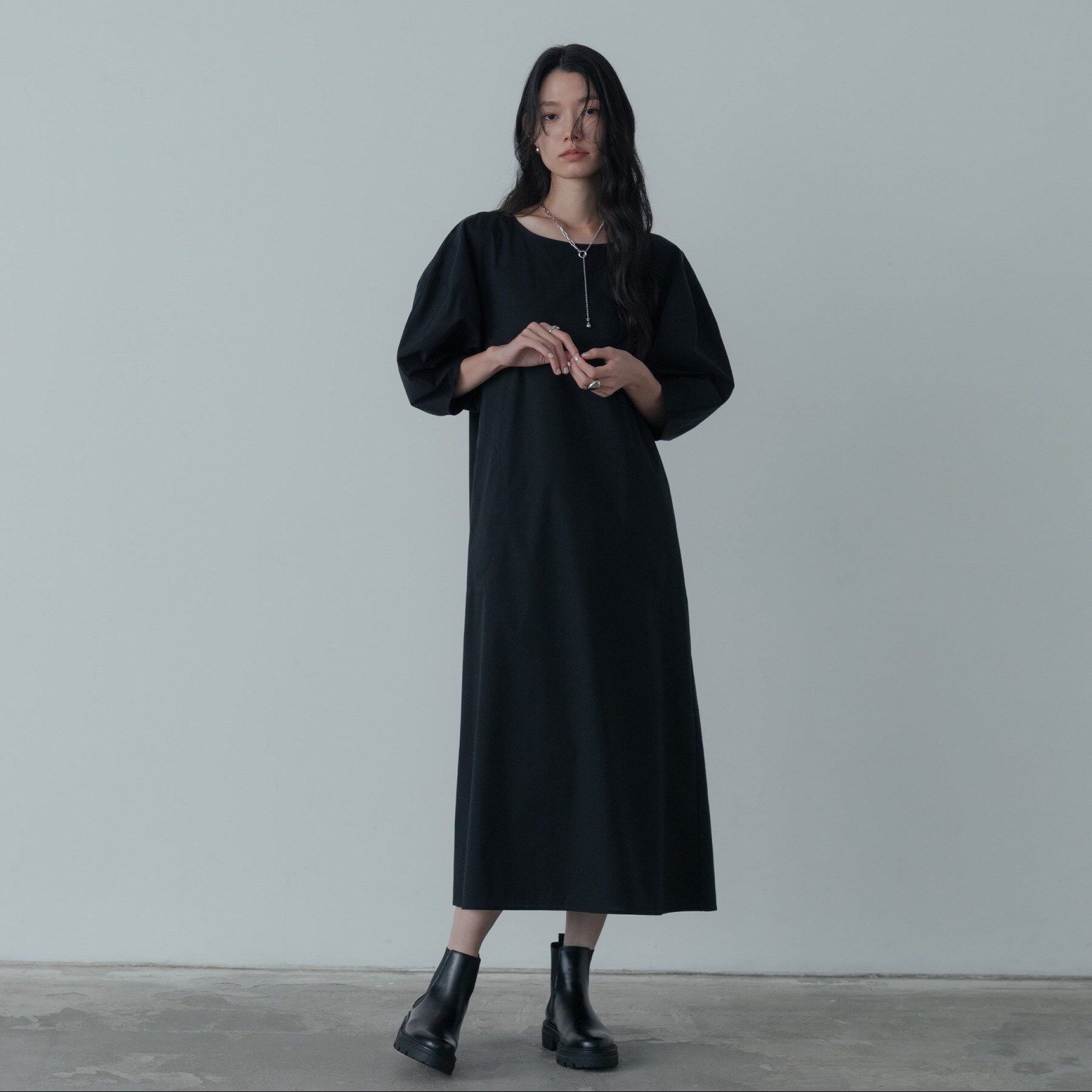 GALLEST「フォルムスリーブワンピース」|ワンピース|