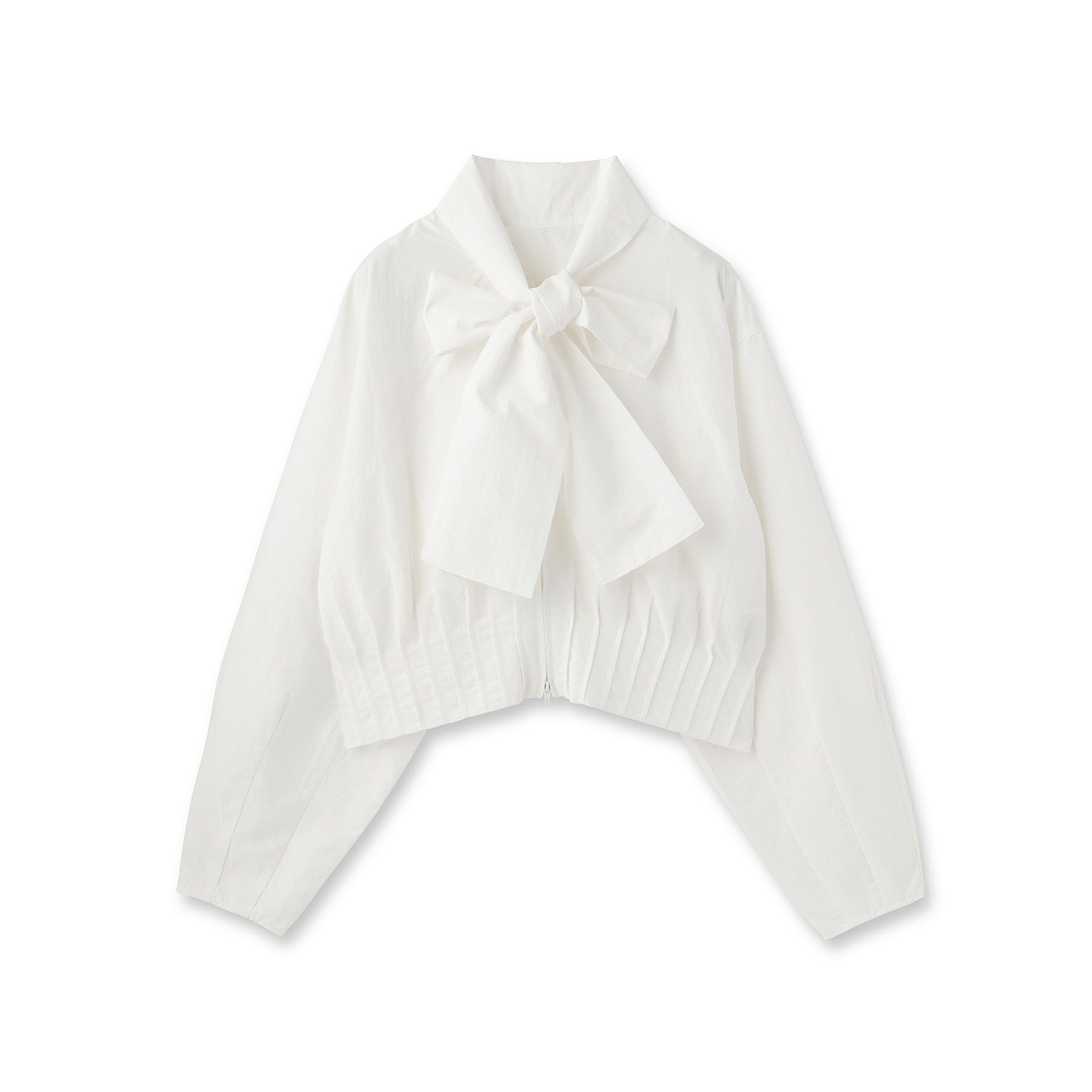 GALLEST「ボウタイシャツブルゾン」|シャツ・ブラウス|