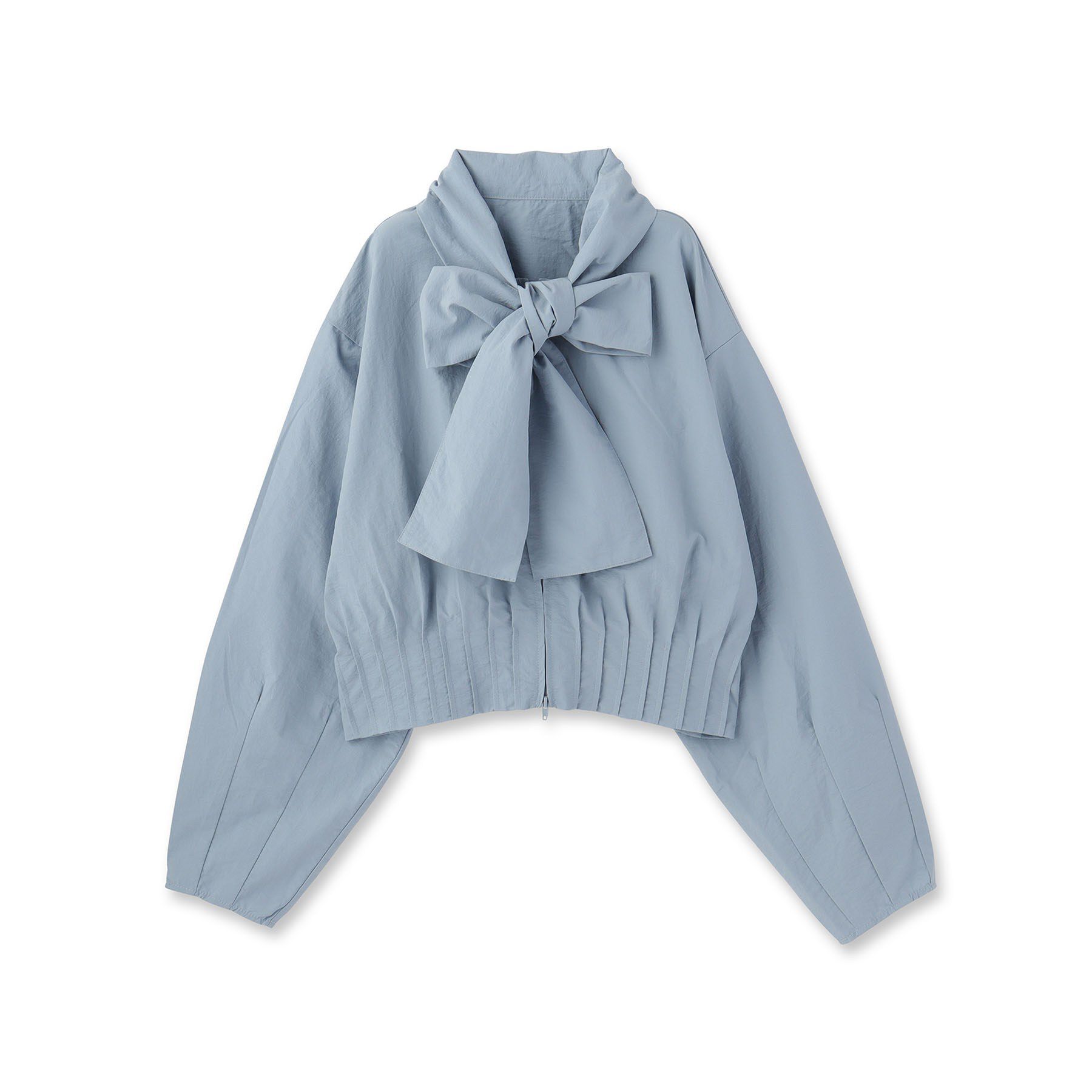 GALLEST「ボウタイシャツブルゾン」|シャツ・ブラウス|