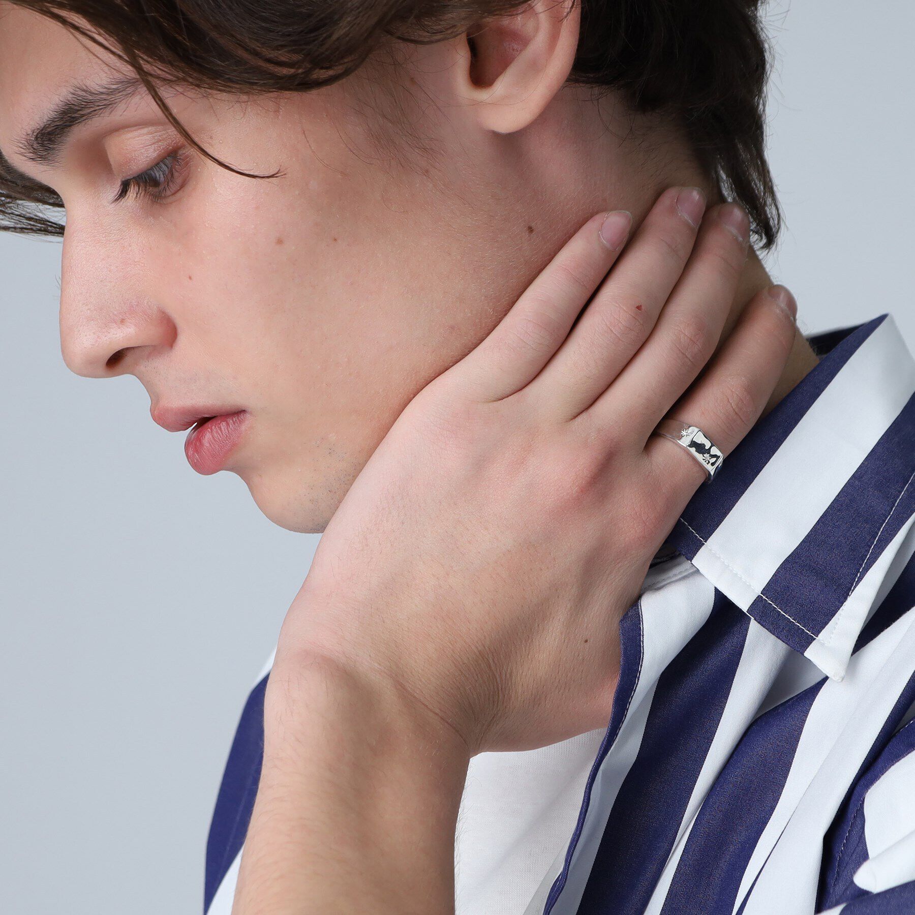 TAKEO KIKUCHI「【MADE IN JAPAN】印台シルバーリング」|リング|