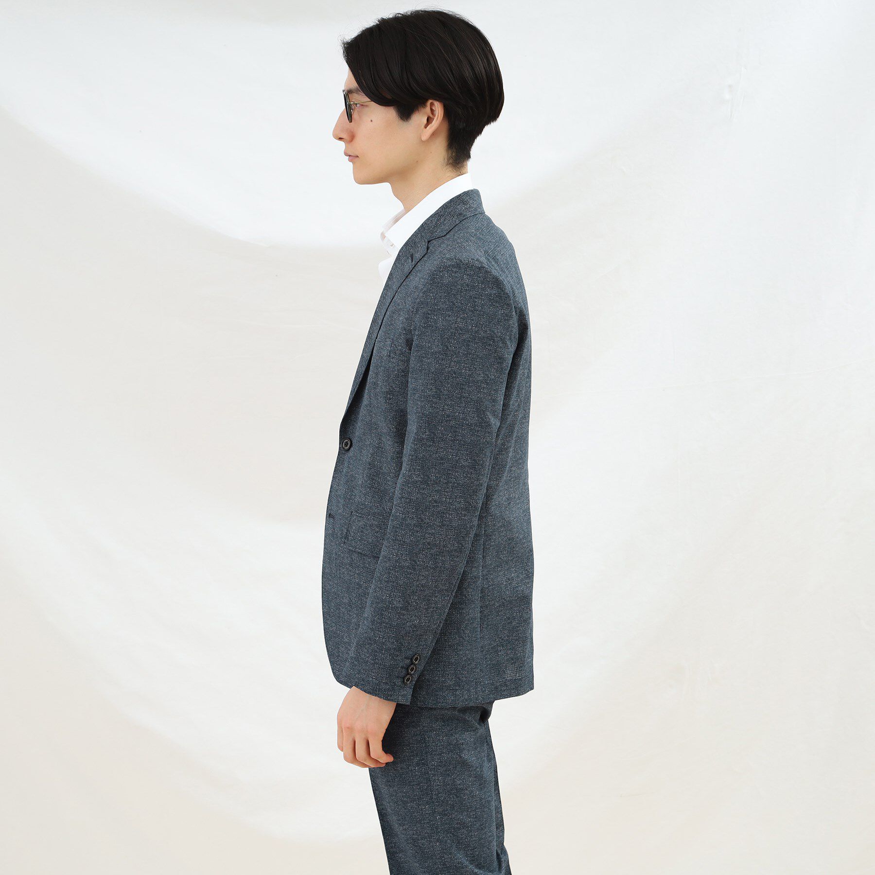 TAKEO KIKUCHI「【抗菌防臭】COOL DOTS（R）ドビープリント ジャケット」|テーラードジャケット|