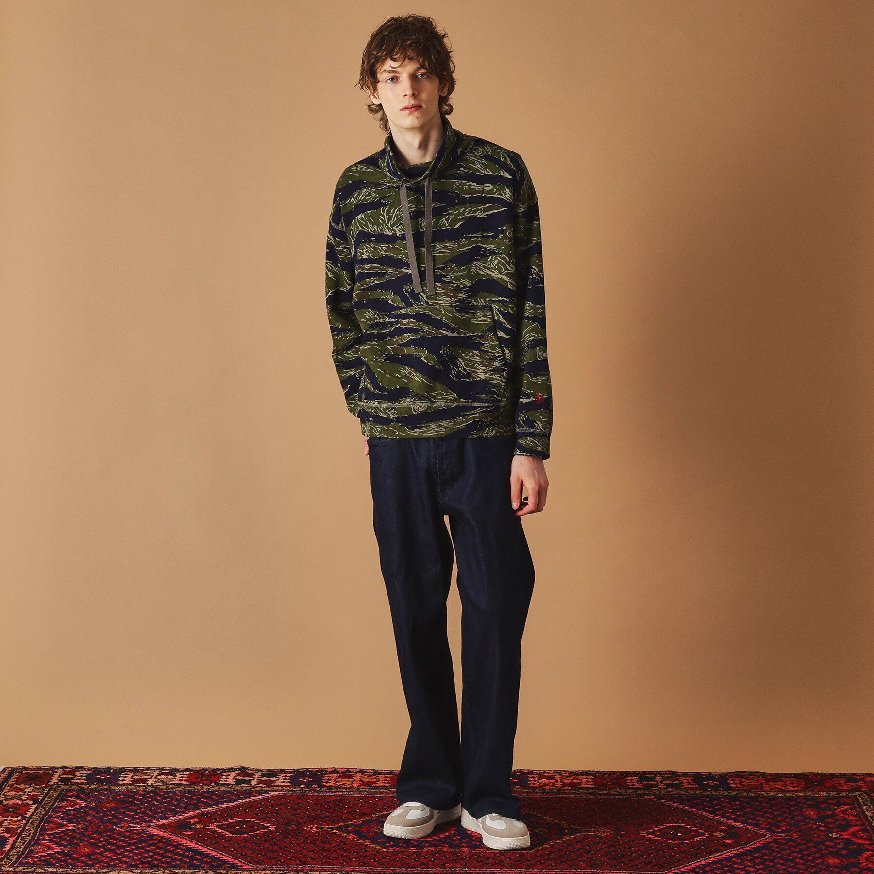 40CARATS&525「【Sサイズ～】迷彩プリントオフタートル」|Tシャツ・カットソー|