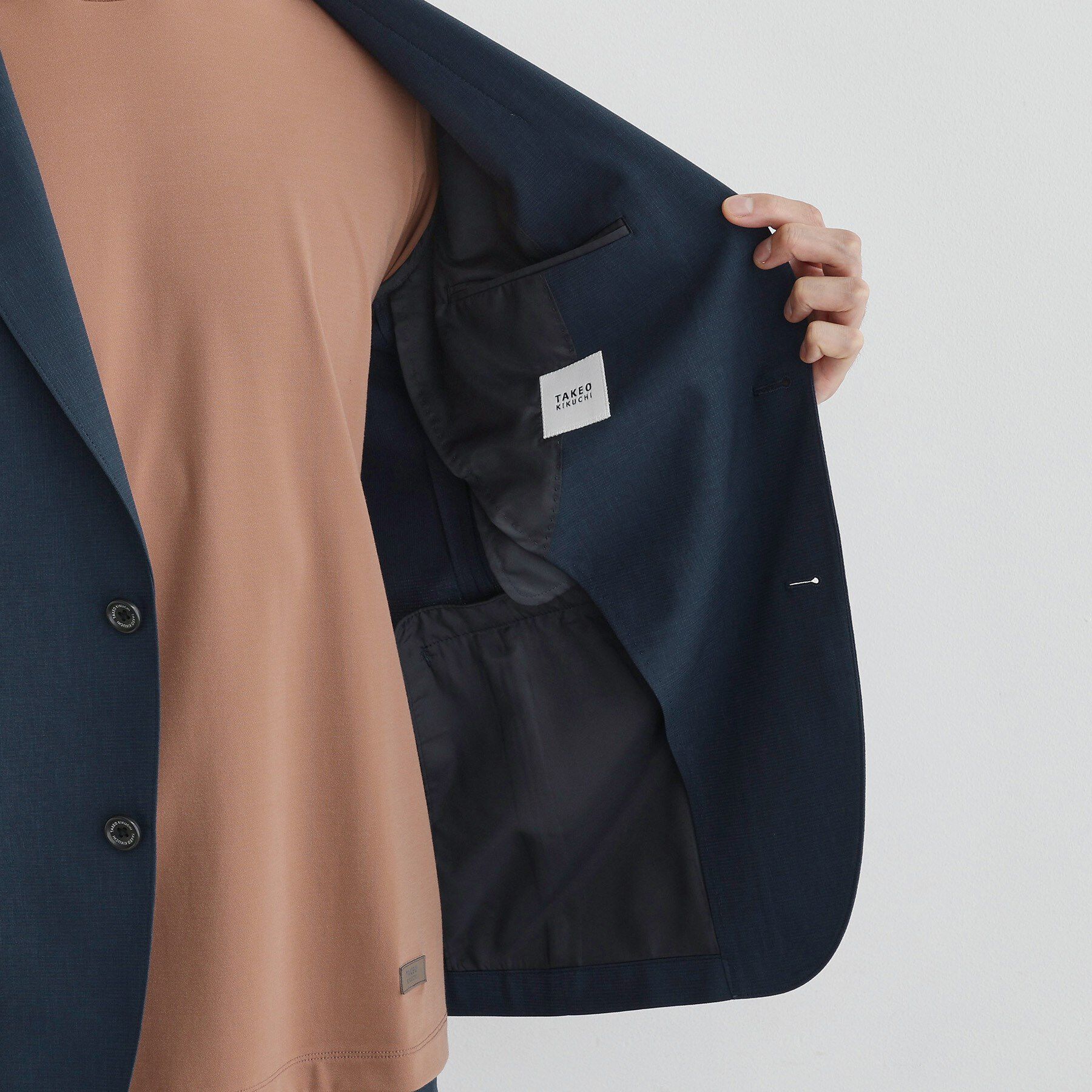 TAKEO KIKUCHI「【COOL CITY WEAR】アーバンクール ジャケット /接触冷感・吸水速乾」|テーラードジャケット|