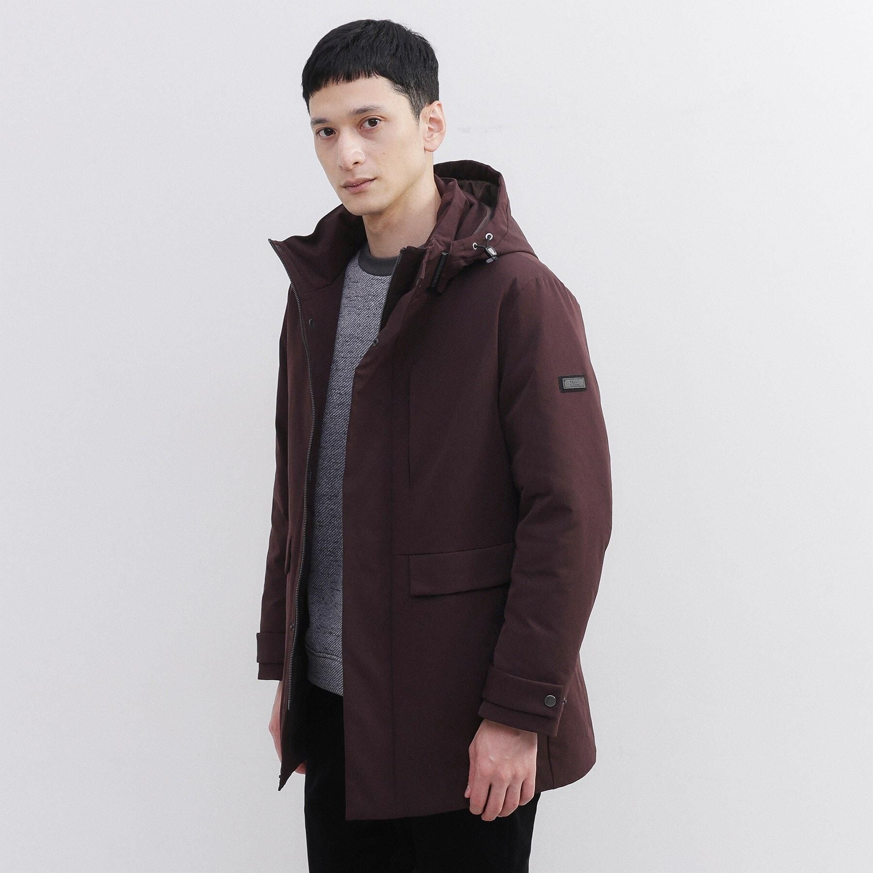 TAKEO KIKUCHI「【None Of Stress】ストレッチ ダウンブルゾン」|ダウン|ブラウン(044)