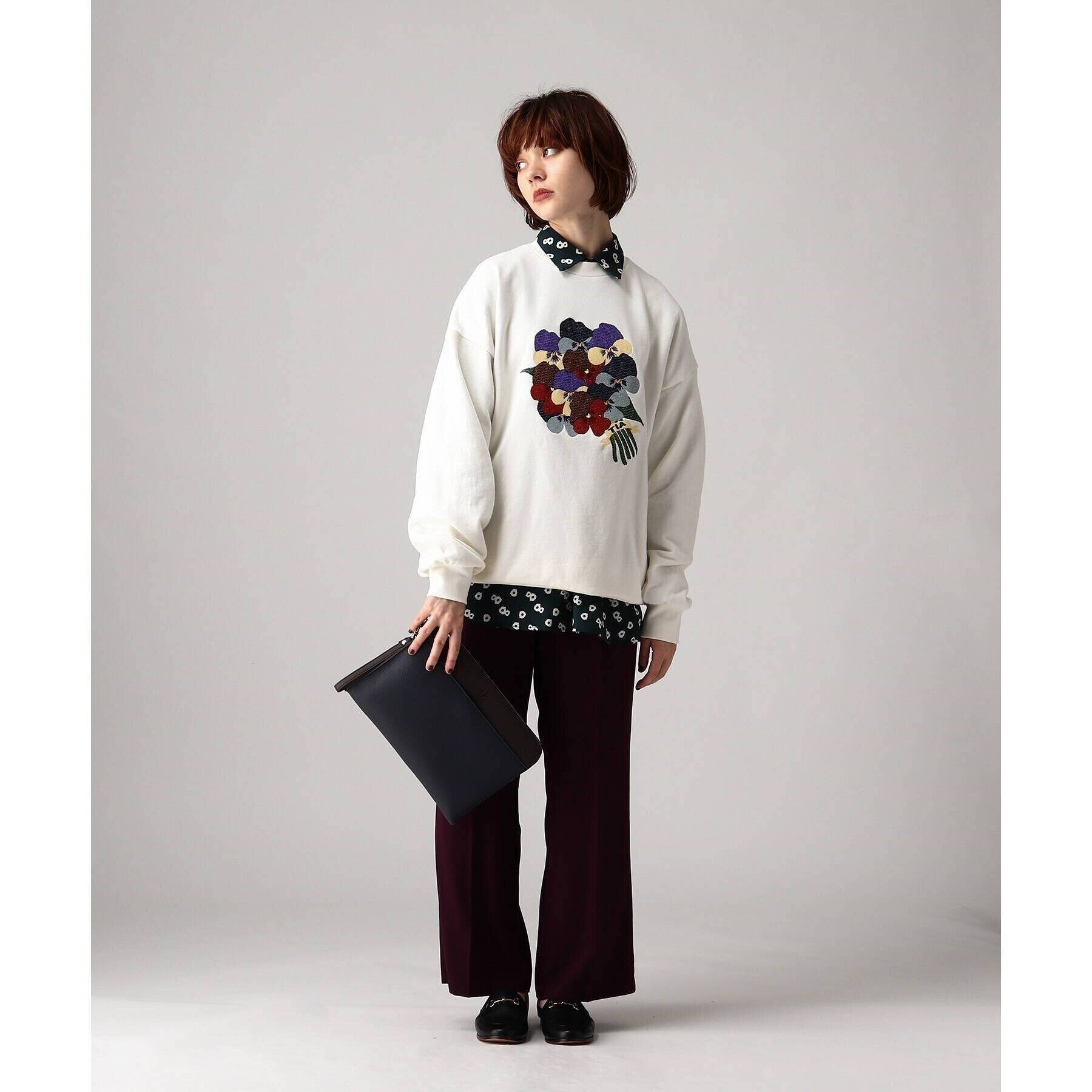 tk.TAKEO KIKUCHI「レザー調ジップクラッチバッグ」|クラッチバッグ|