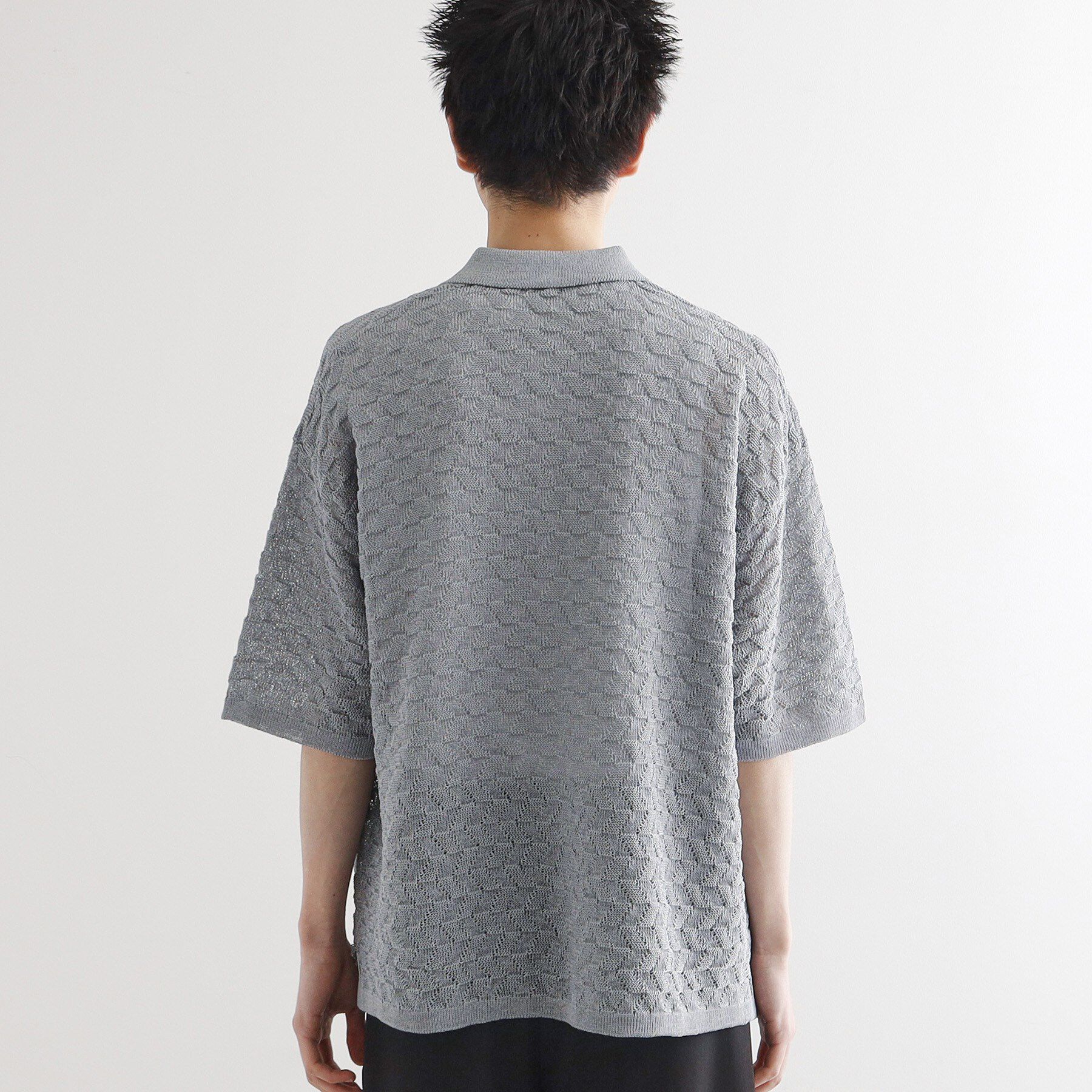 tk.TAKEO KIKUCHI「ニットポロカーディガン」|カーディガン|