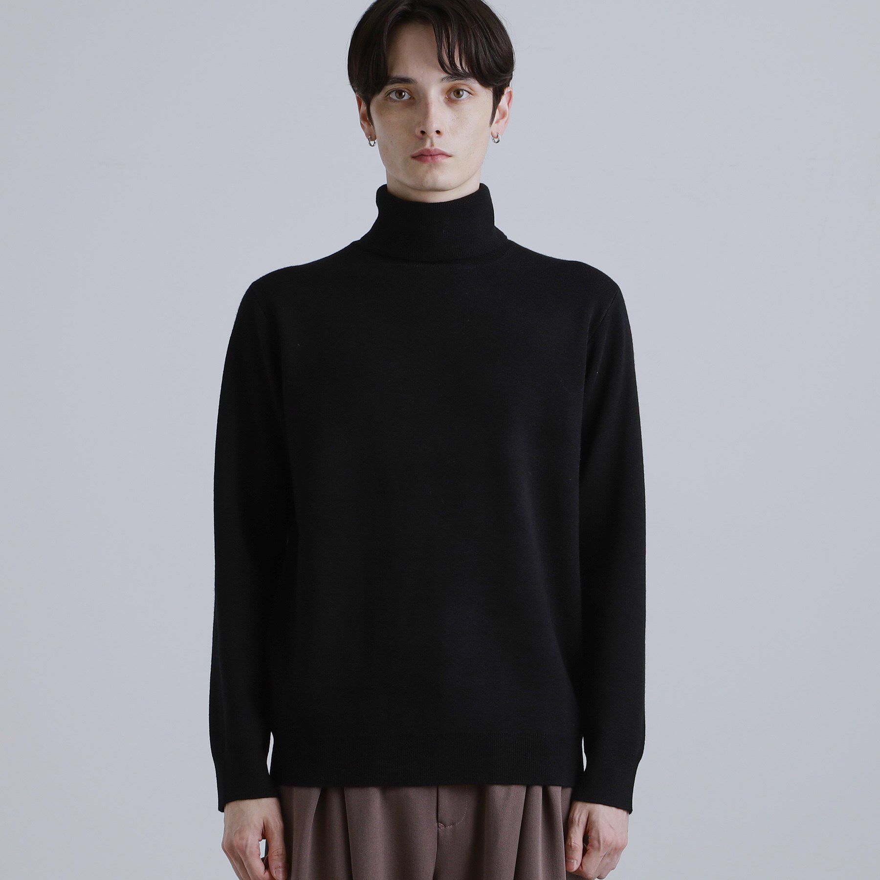 tk.TAKEO KIKUCHI「ミラノリブタートルネックニット」|ニット・セーター|