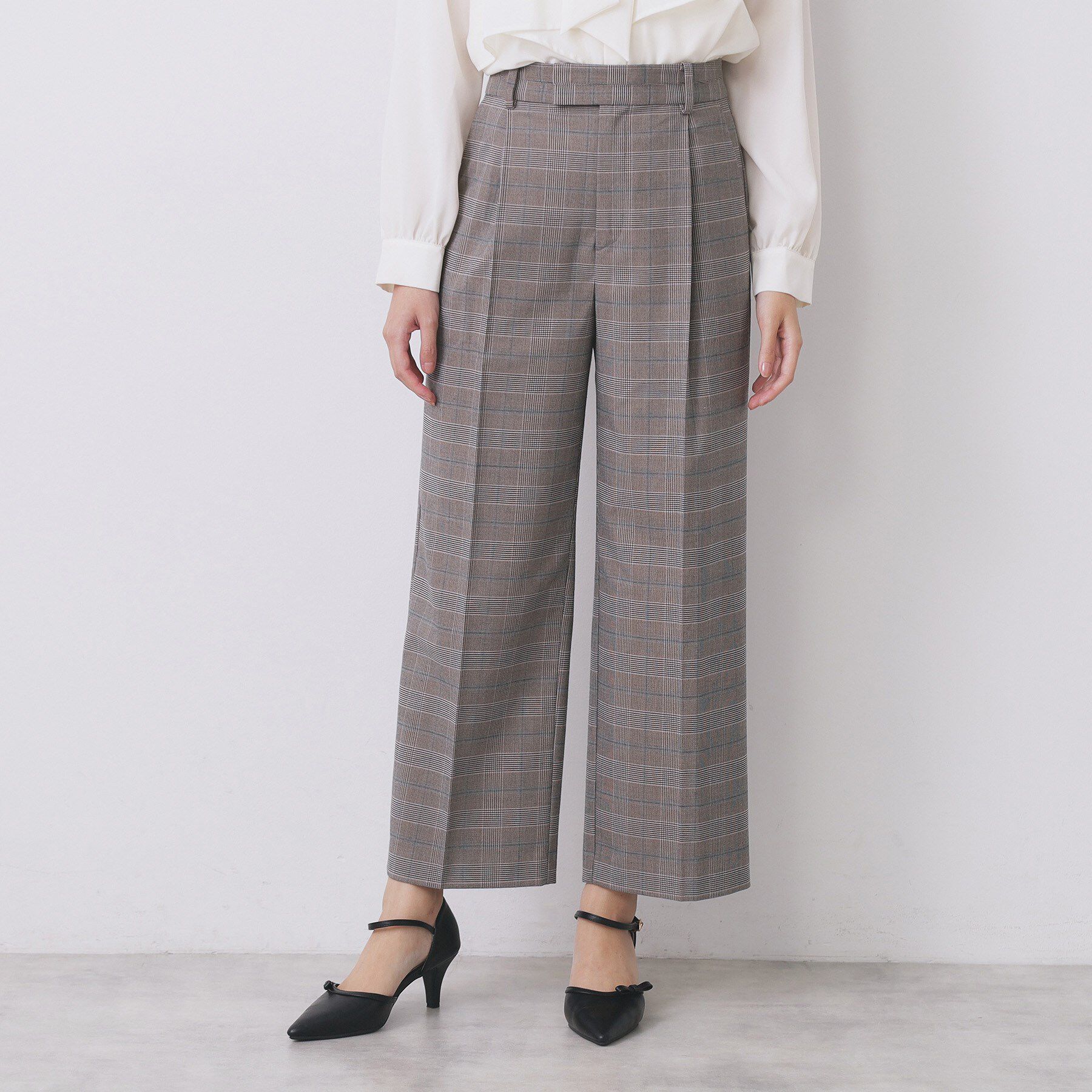 index「ワイドストレートパンツ/セットアップ対応可【洗濯機OK/イージーアイロン】」|その他|