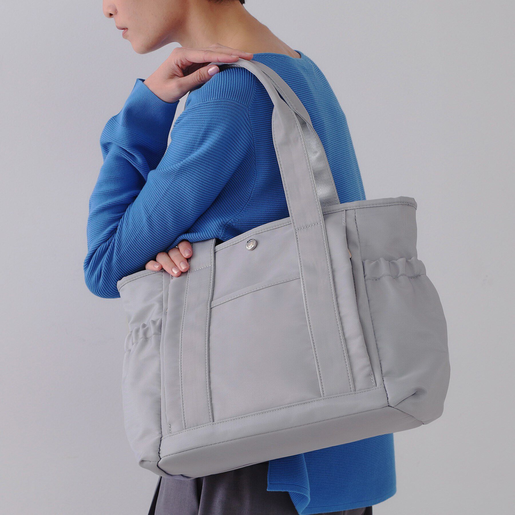 OPAQUE.CLIP「【A4サイズ対応／撥水加工】マルチポケットトートバッグ」|トートバッグ|