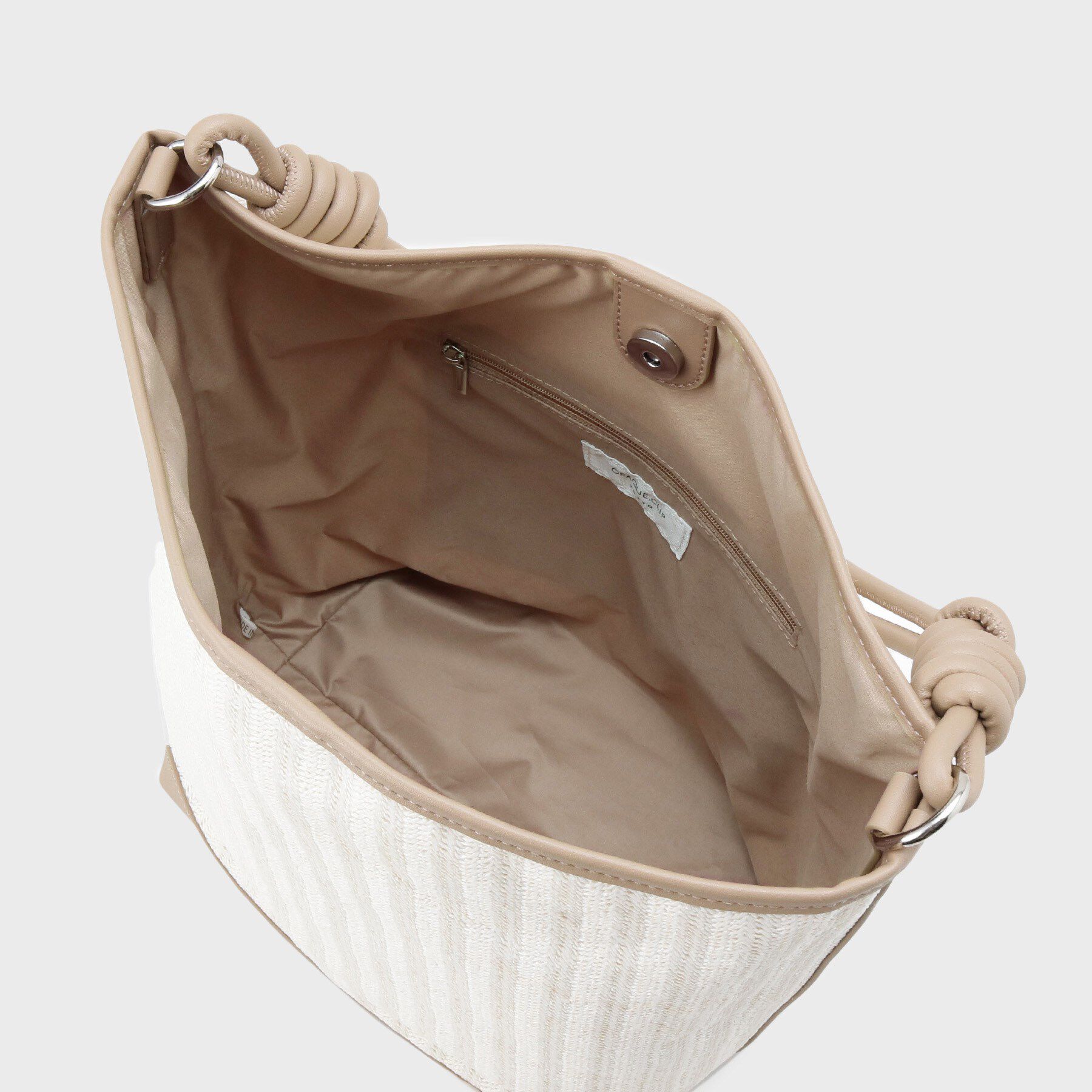 OPAQUE.CLIP「合皮コンビデザインバイカラーワンショルダーバッグ」|ショルダー・メッセンジャー|