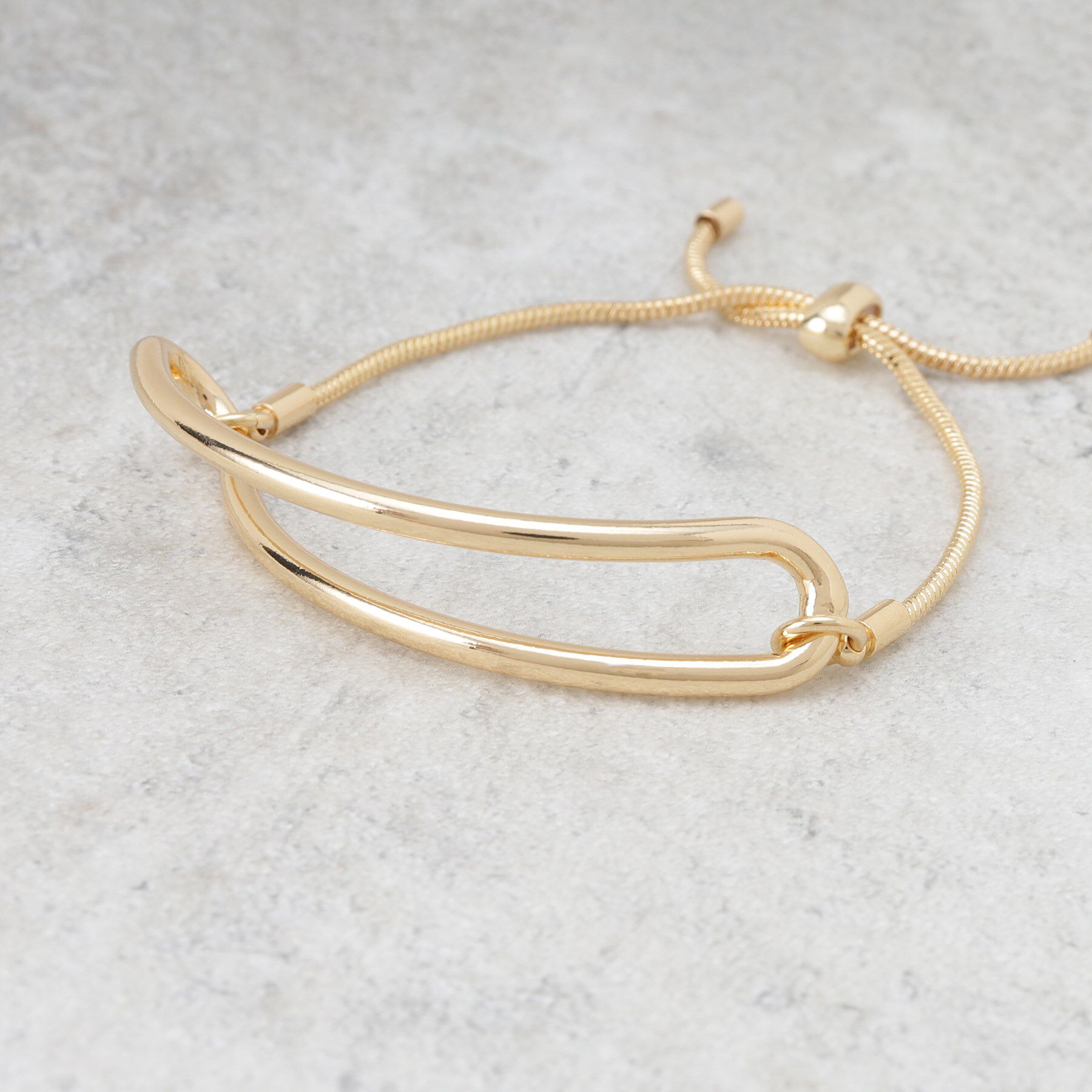 OPAQUE.CLIP「オーバルスネークチェーンブレスレット」|ブレスレット・バングル|