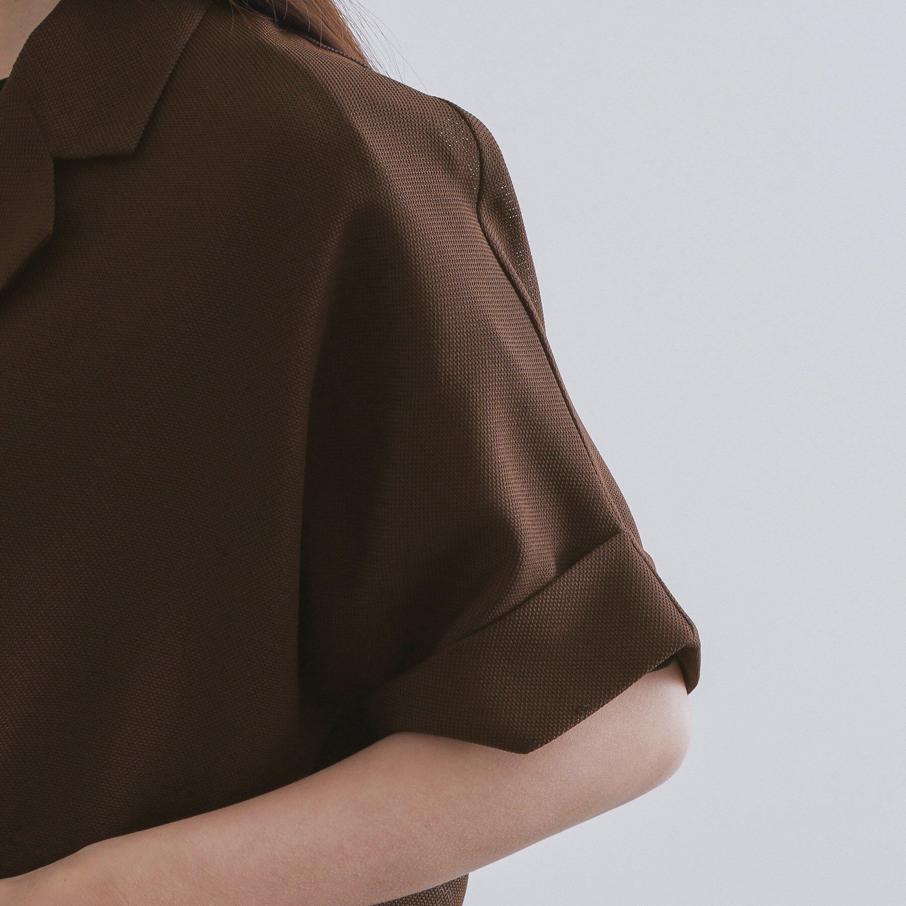 OPAQUE.CLIP「メッシュテーラードジャケット【洗濯機洗い可】」|テーラードジャケット|