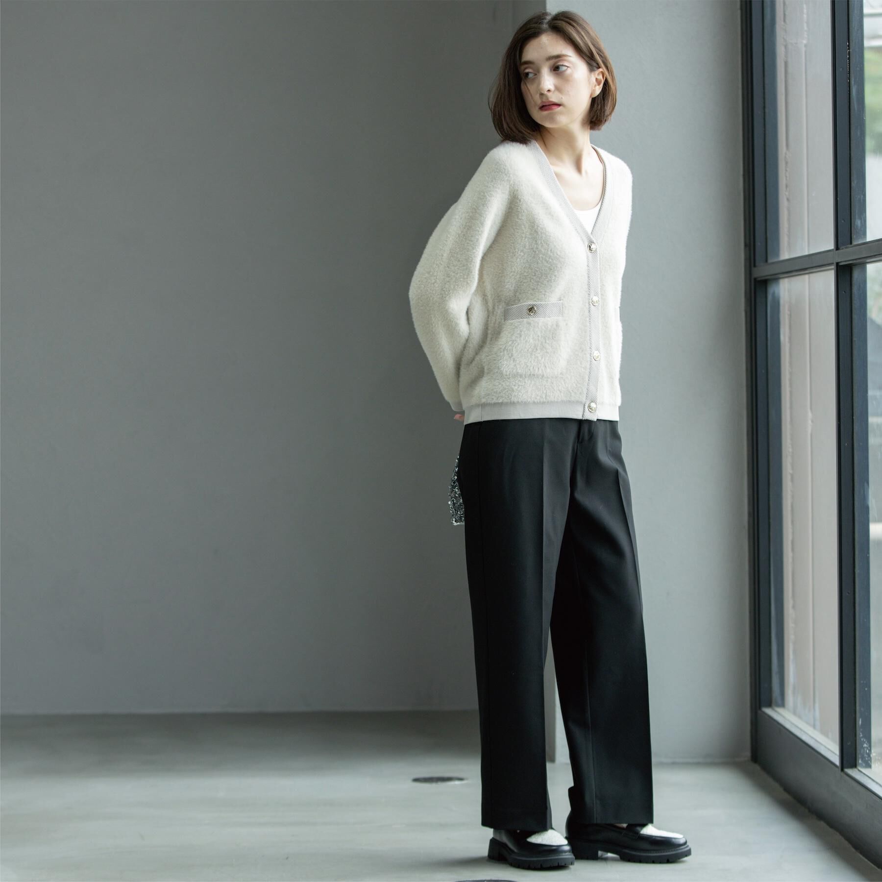 OPAQUE.CLIP「ウォームタッチ ワイドパンツ【洗濯機洗OK/ストレッチ】≪SS～LL≫」|その他|