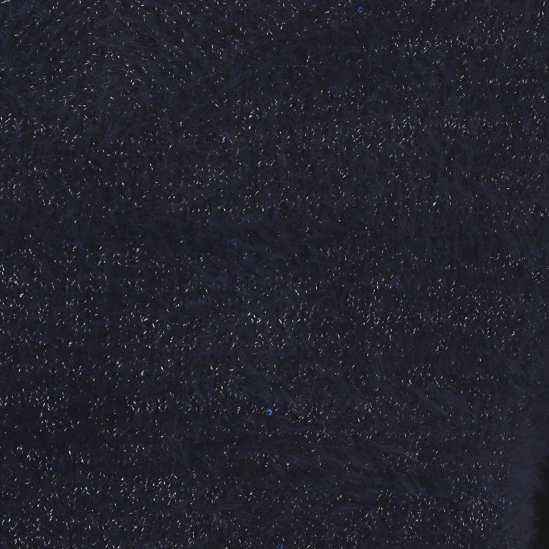 OPAQUE.CLIP「スパンコールフェザーVネックニット【洗濯機OK】」|ニット・セーター|