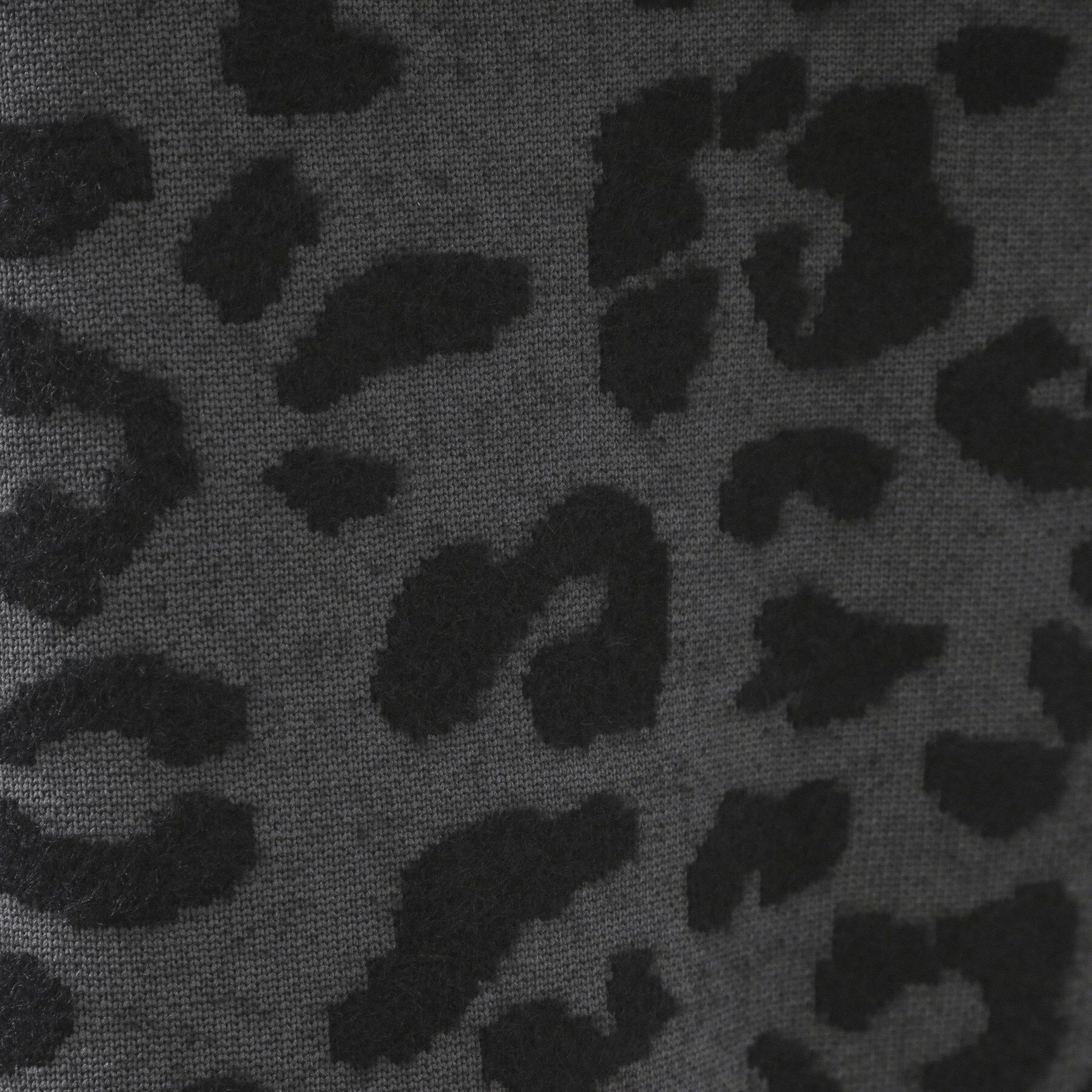 OPAQUE.CLIP「レオパードジャカードニットスカート【洗濯機OK】」|スカート|