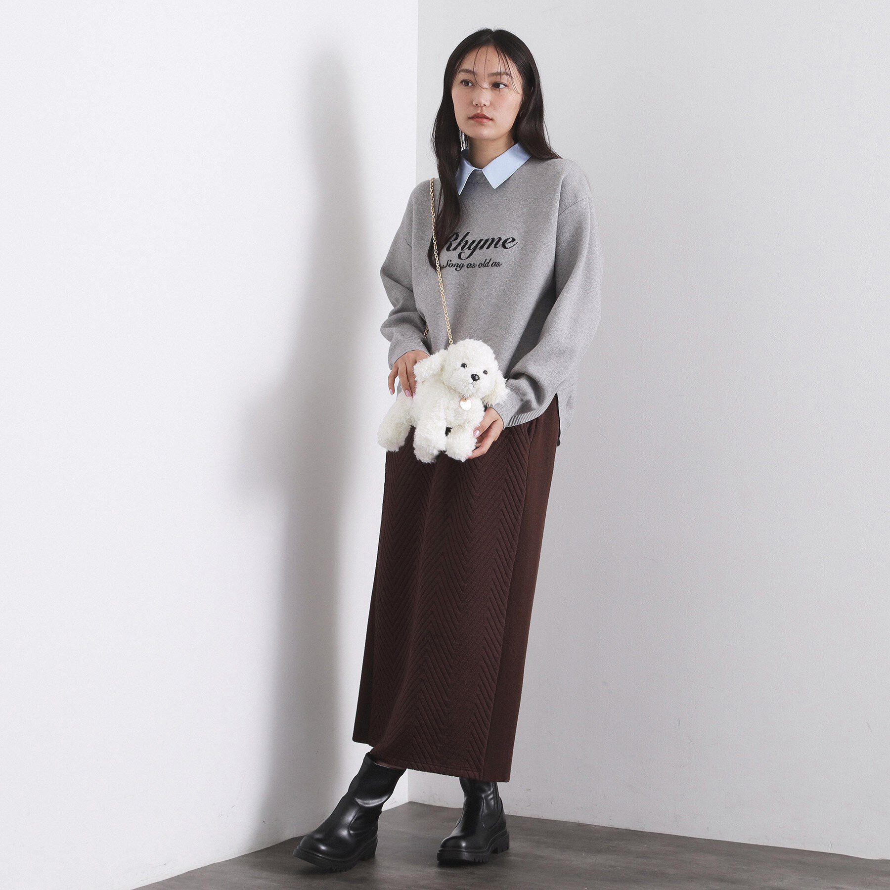 OPAQUE.CLIP「DOGファミリードールバッグ」|ショルダー・メッセンジャー|