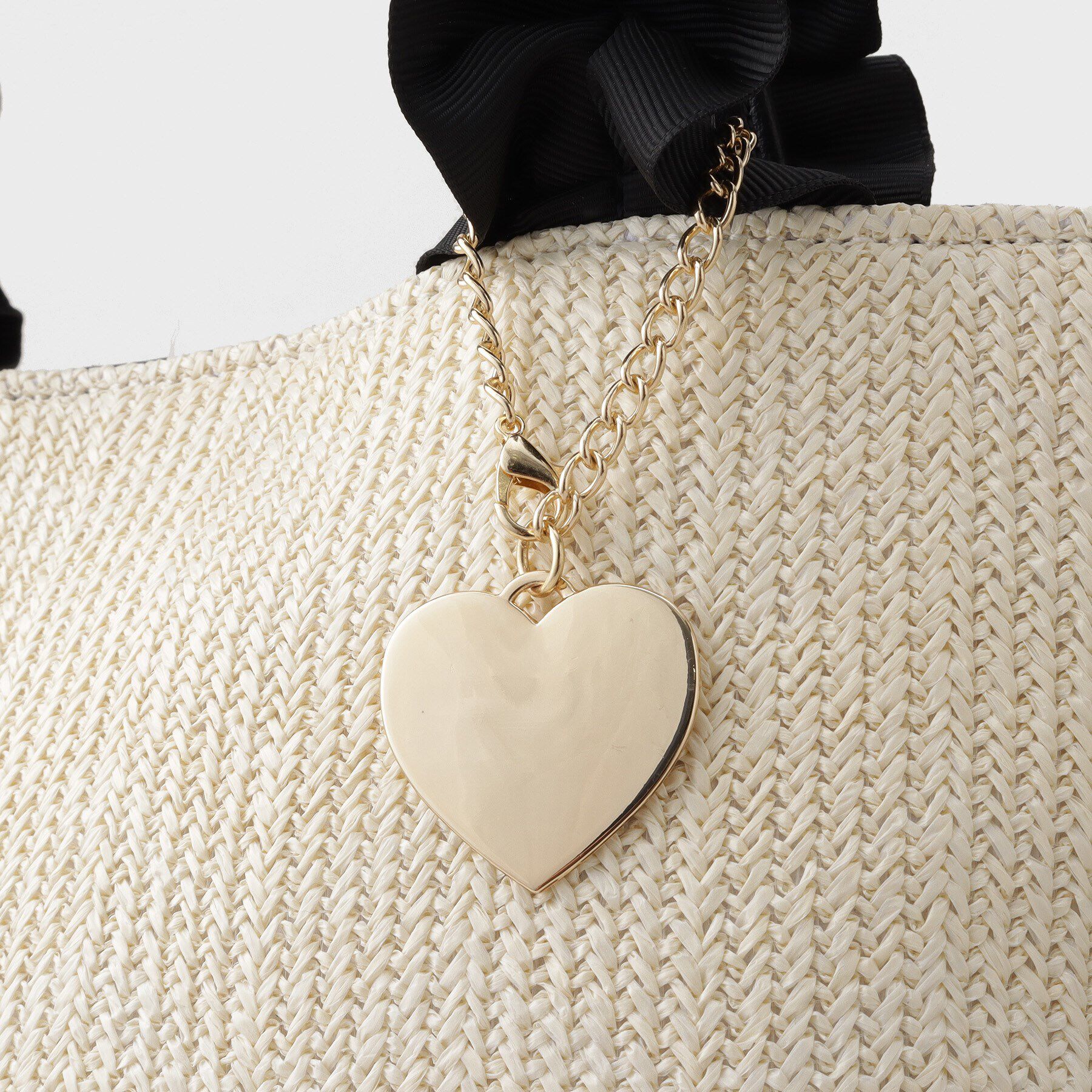 THE SHOP TK「雑材フリルハンドバッグ」|トートバッグ|